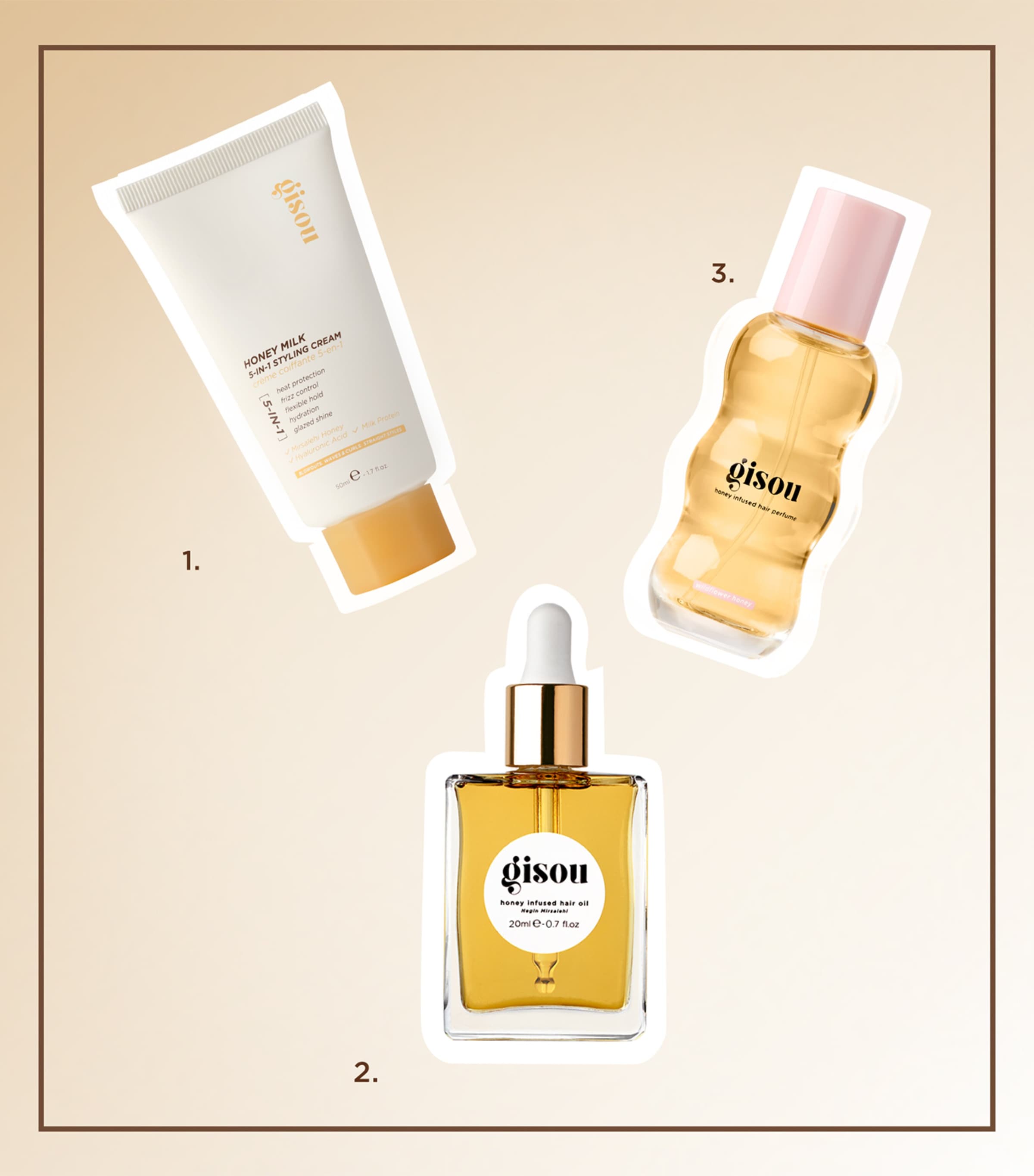 Gisou Honey Fluff Beauty Bundle Image 5
