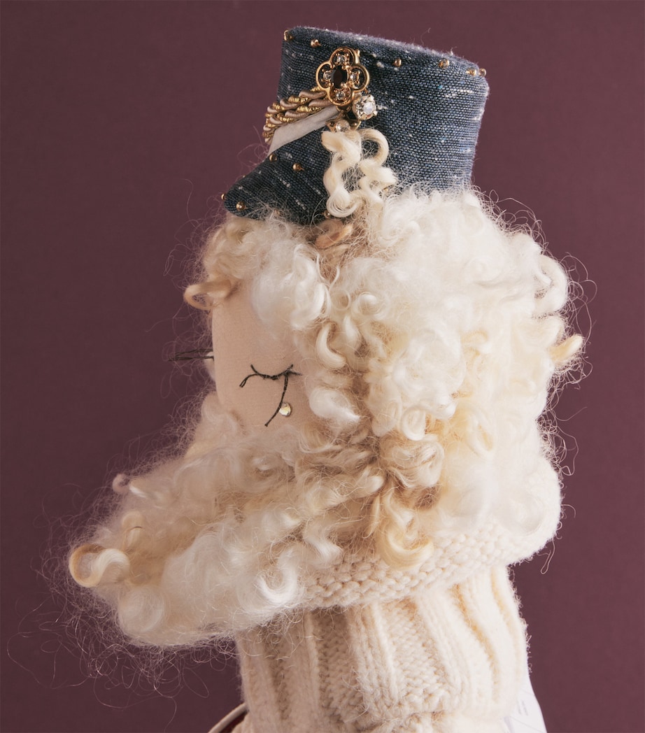 Alice Mary Lynch Fisherman Ornament (55cm) White/navy/red/gold Image 4