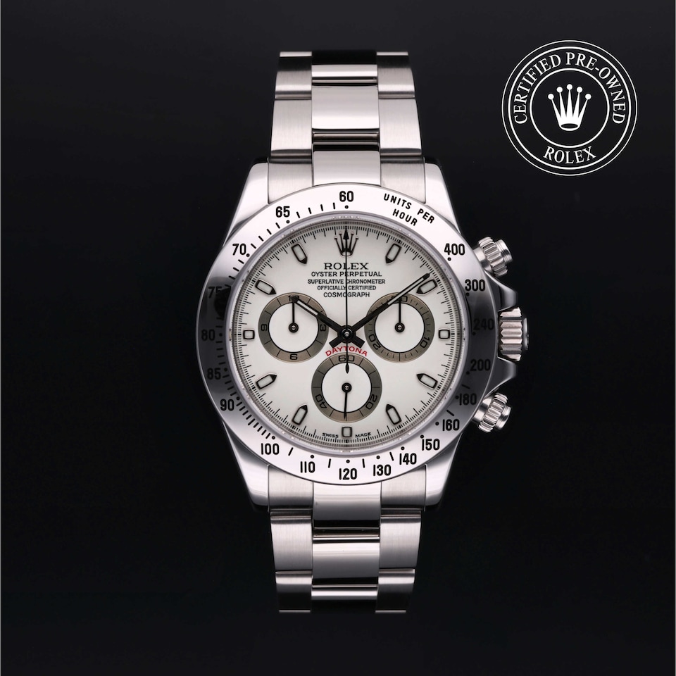 Rolex Certified Pre-Owned Oyster Perpetual Cosmograph Daytona White
