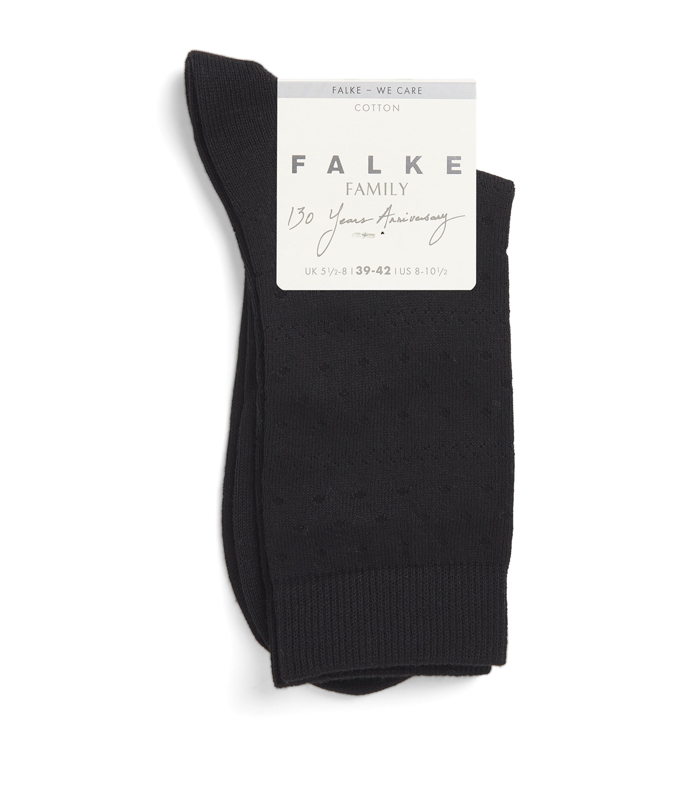 Falke 130 Year Anniversary Family Socks In Black