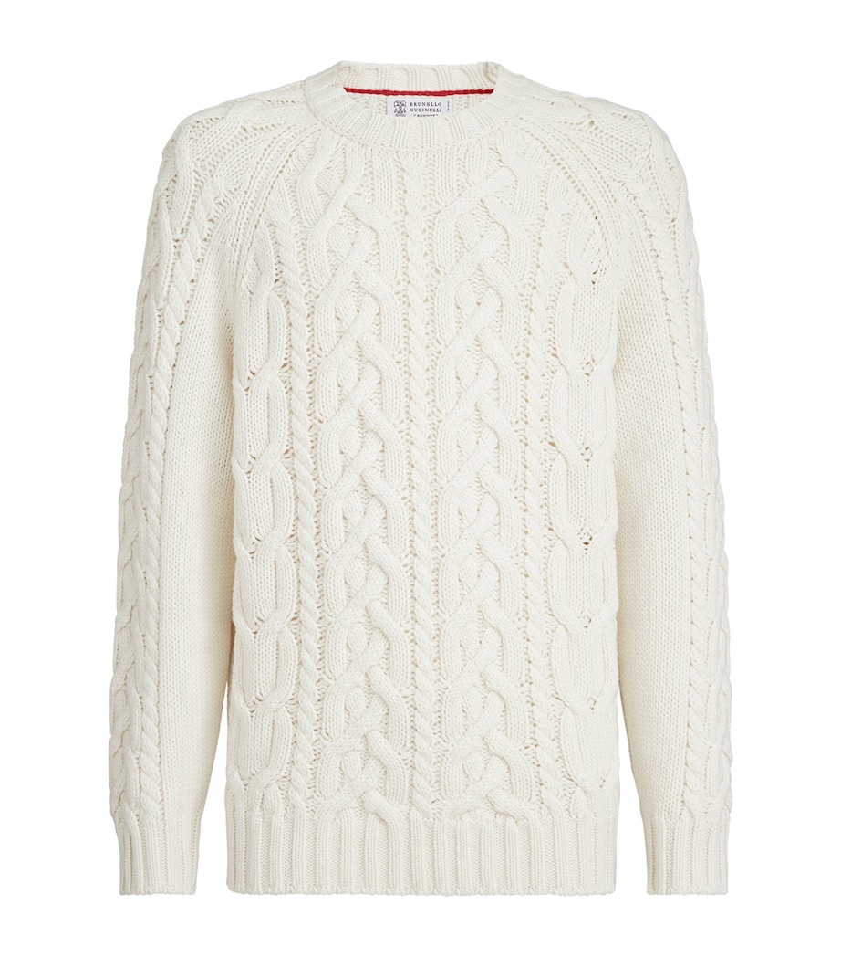 Cashmere Cable-Knit Sweater C2723 Image 1