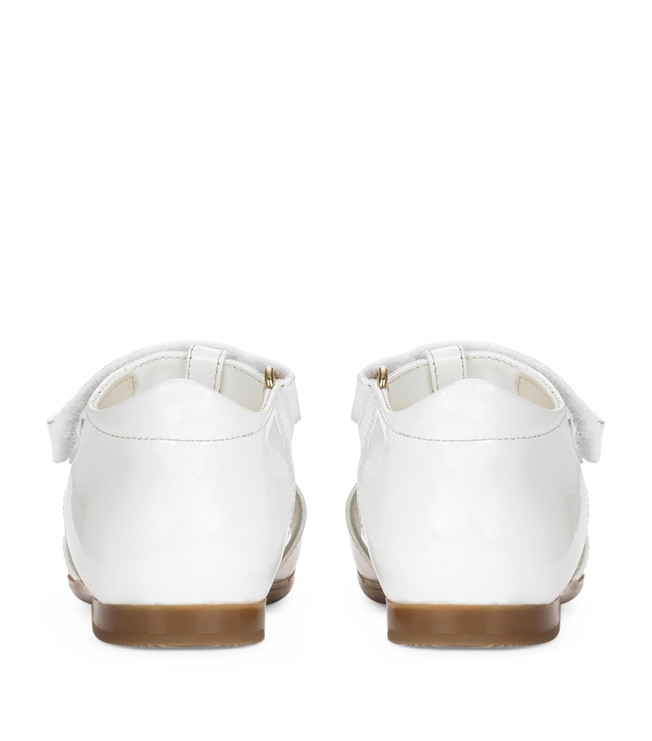 Leather Bow-Tie Sandals 87682-LATTE 1 Image 2