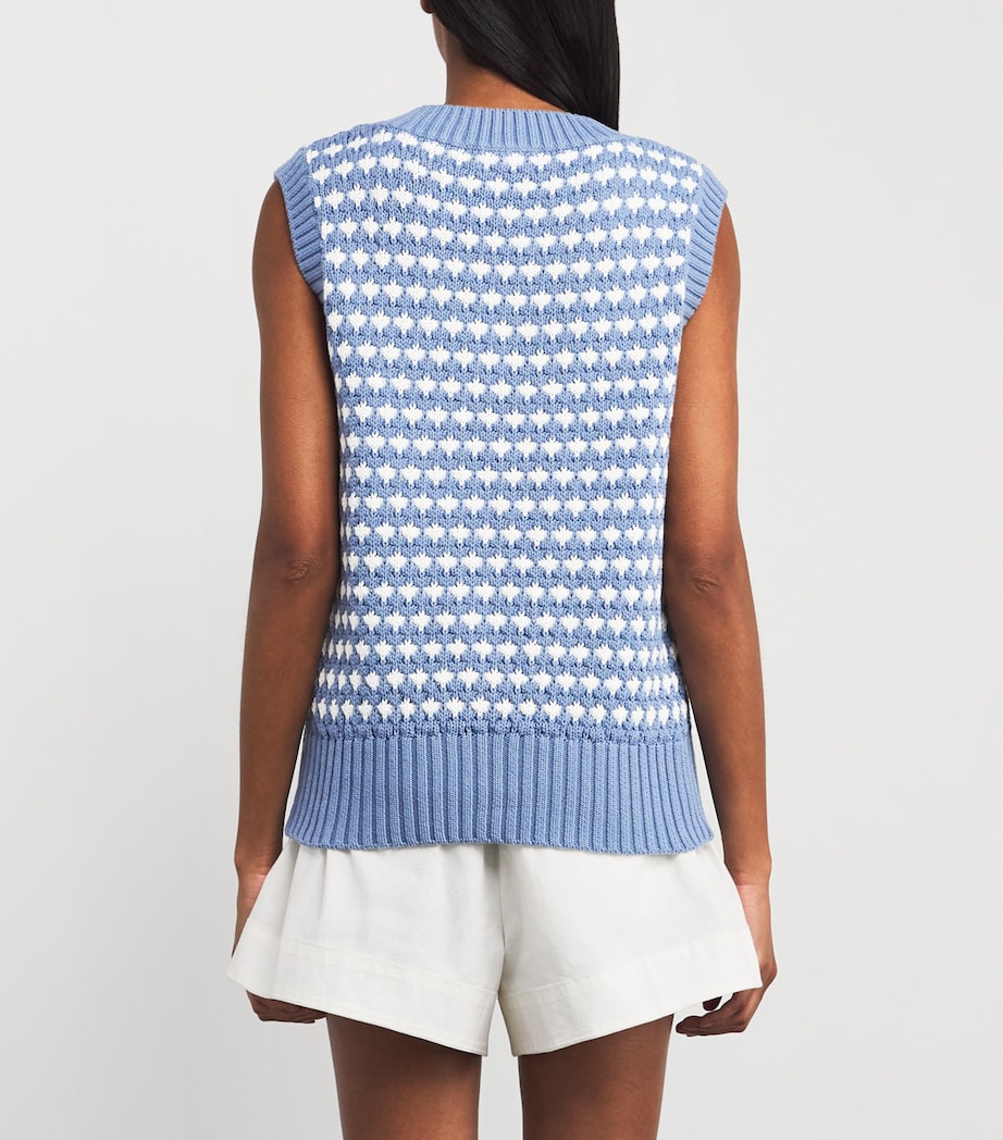 Antonella Sweater Vest INFINITY BLUE Image 4