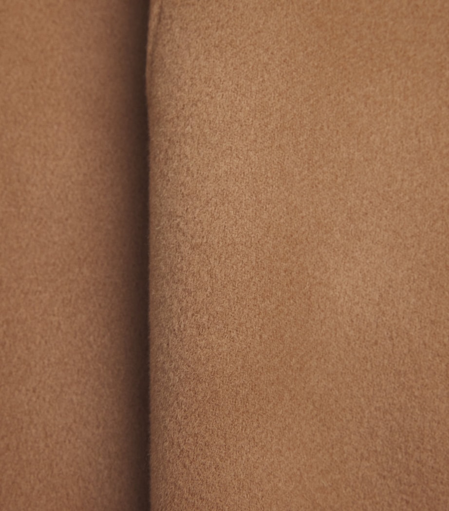 Virgin Wool Midi Skirt HAZELNUT BROWN Image 5