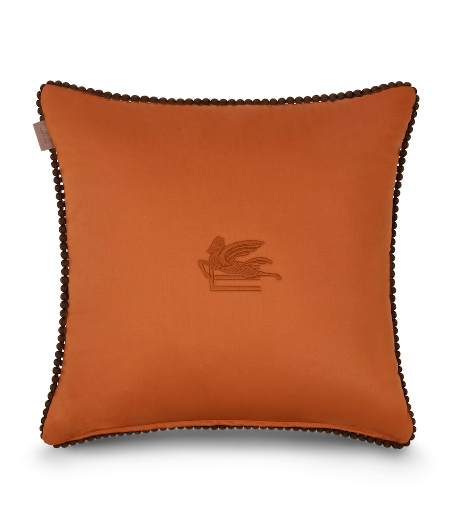 Etro Mandala Print Shanti Cushion (45cm x 45cm) Dark Brown Image 2