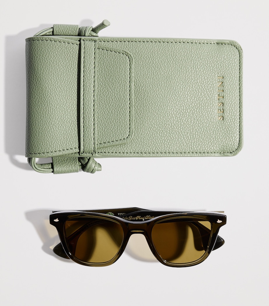 Sestini Acetate Venti Sunglasses Olive Image 4