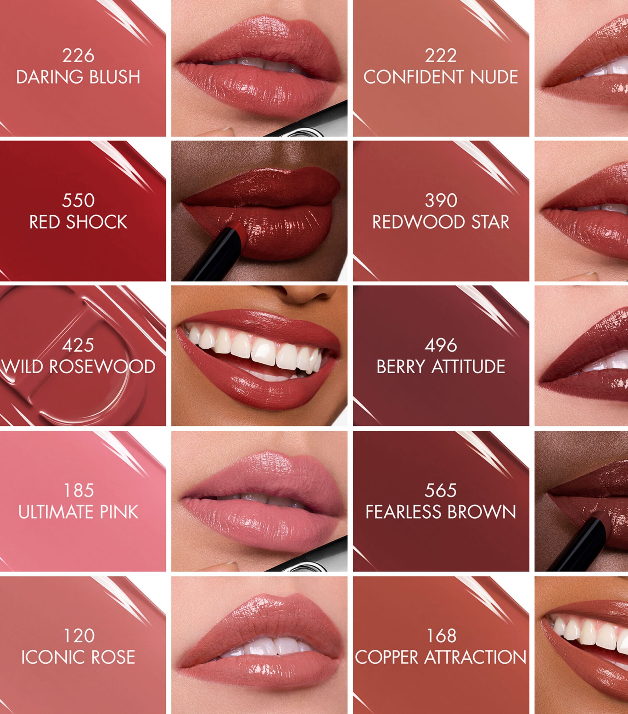 【限定色】Dior ROUGE DIOR ON STAGE 222 Rouge Dior On Stage: ultra-longwear and high-shine lipstick