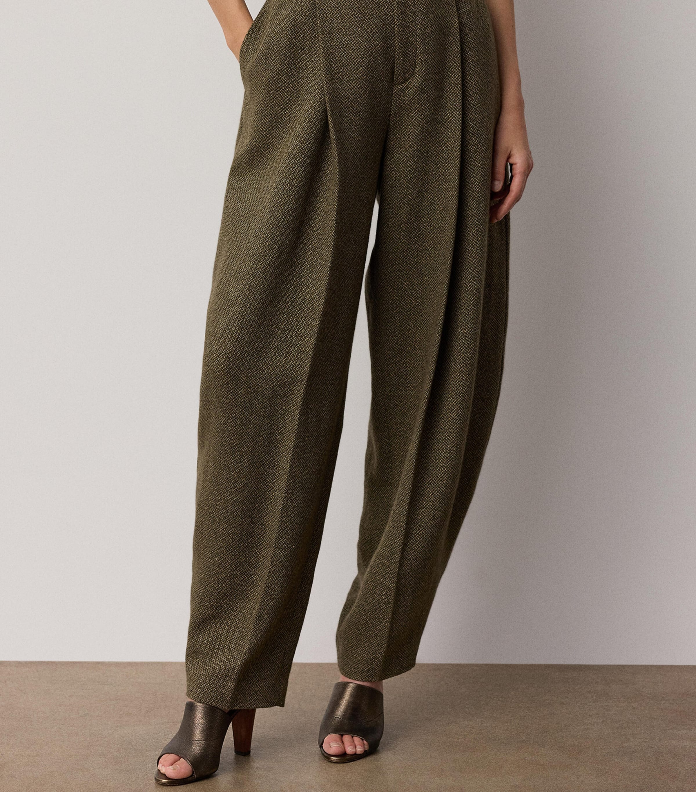 Ralph Lauren Collection Linen-Cashmere Harlo Trousers — foto 3