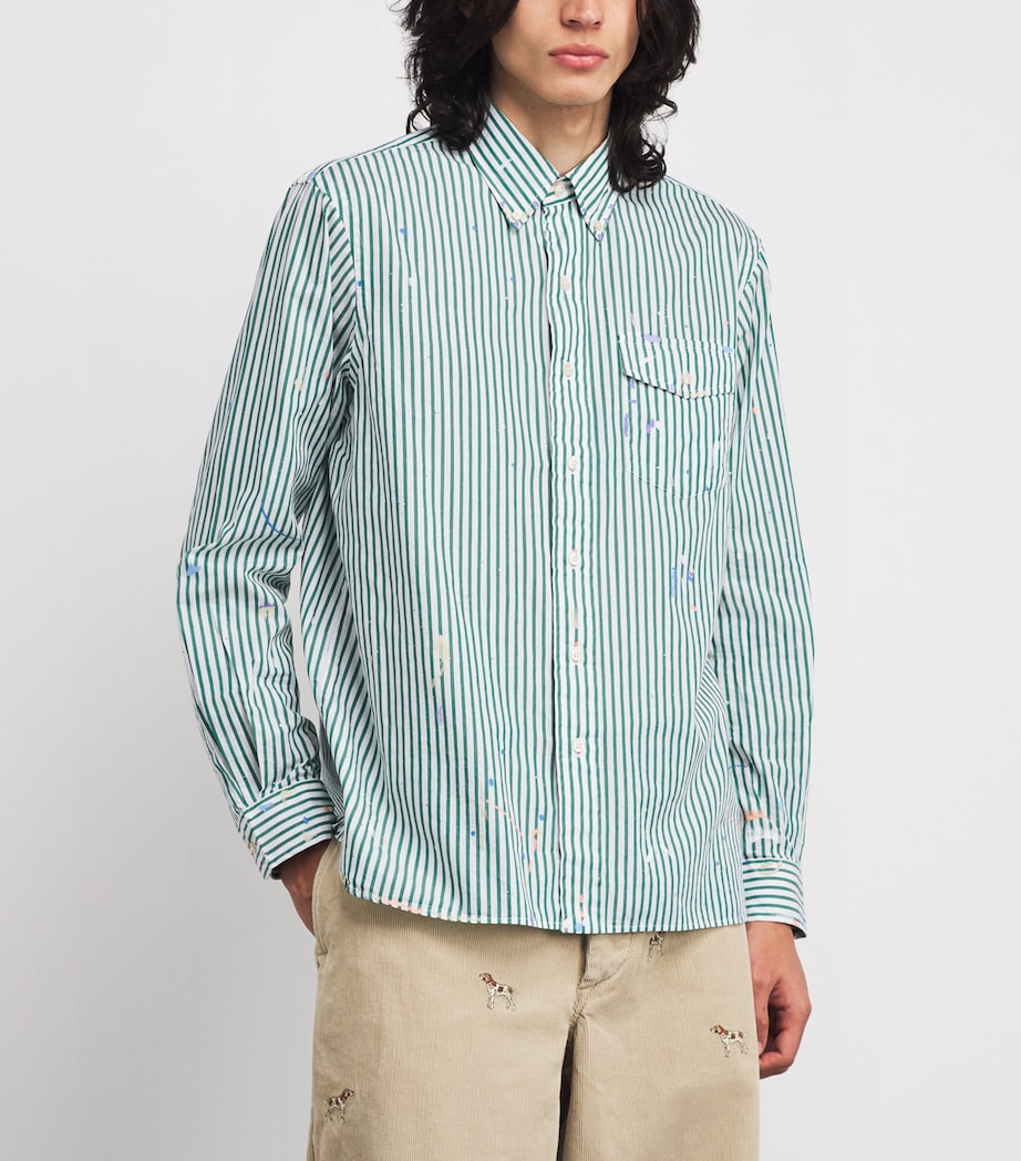 Cotton Paint Splatter Shirt MULTI Image 3