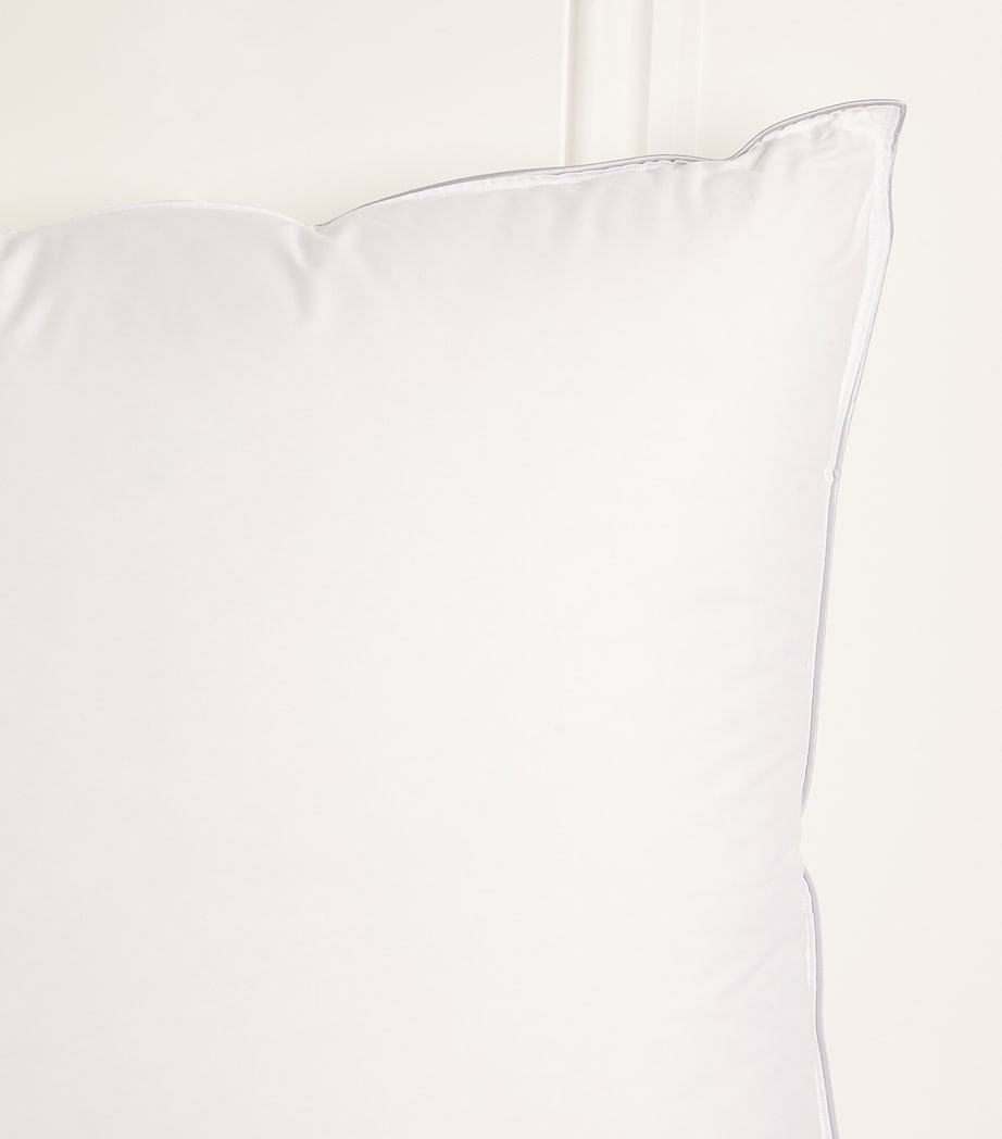 Firm Cortina Down Pillow (65cm x 65cm) B100 WHITE Image 3