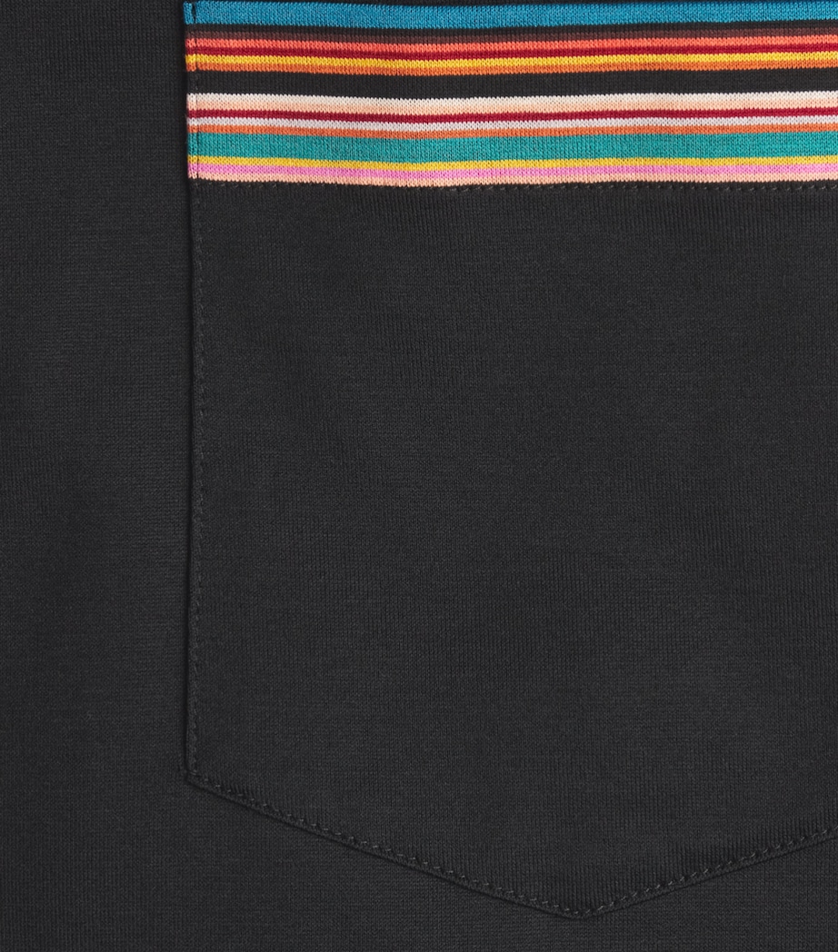 Paul Smith Mens Signature Stripe Pocket T-Shirt Image 6