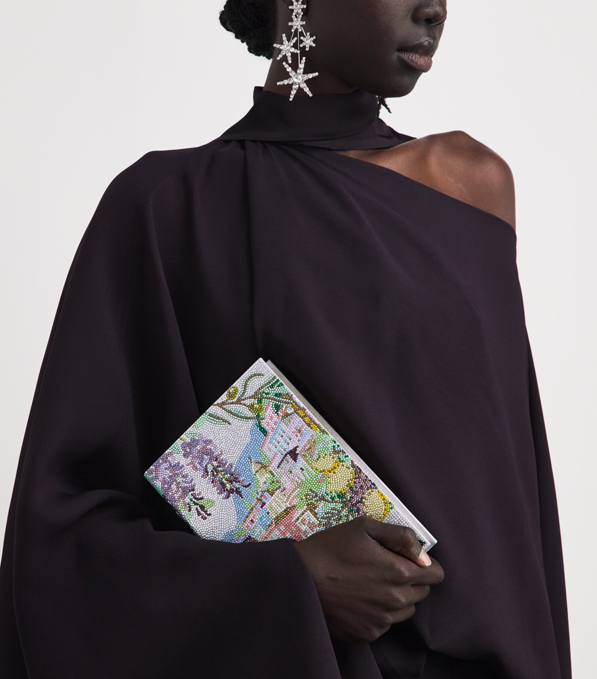 Judith Leiber Embellished Storybook Clutch Bag Chmpgn Rhine Mul Image 2