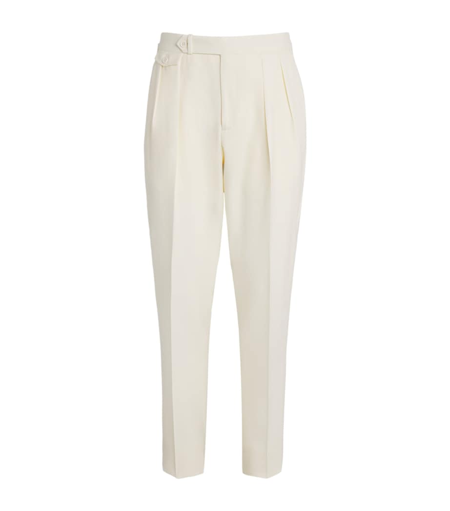 Wool Tuxedo Trousers NATURAL Image 1