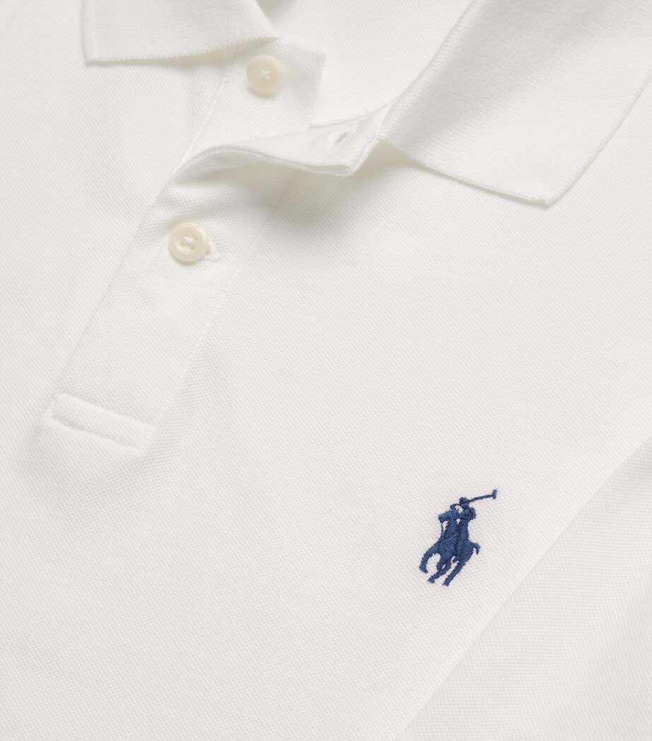 Stretch-Cotton Performance Tailored Polo Shirt CERAMIC WHITE Image 5