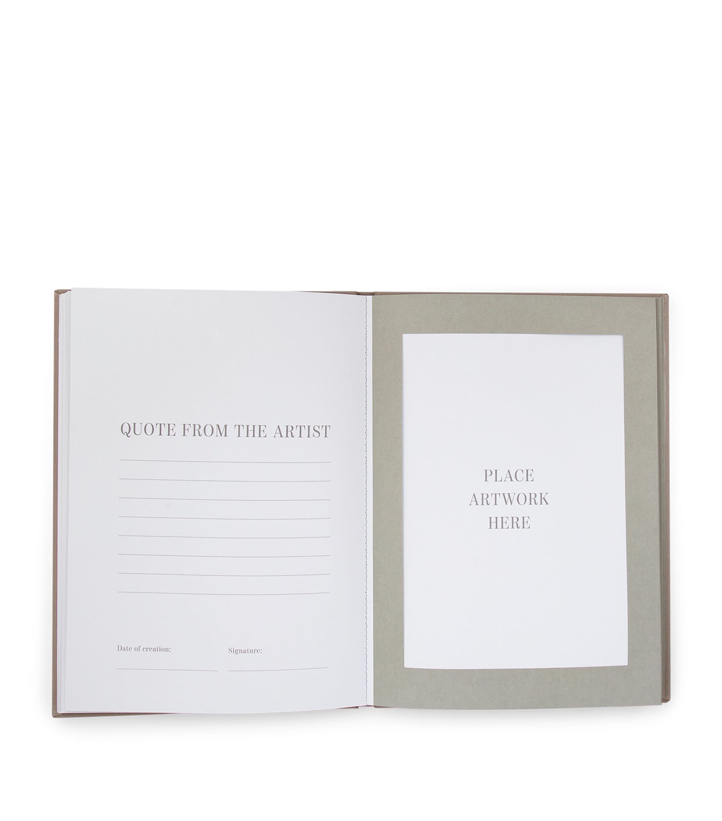 Printworks Great Art Frame Book Beige Image 2