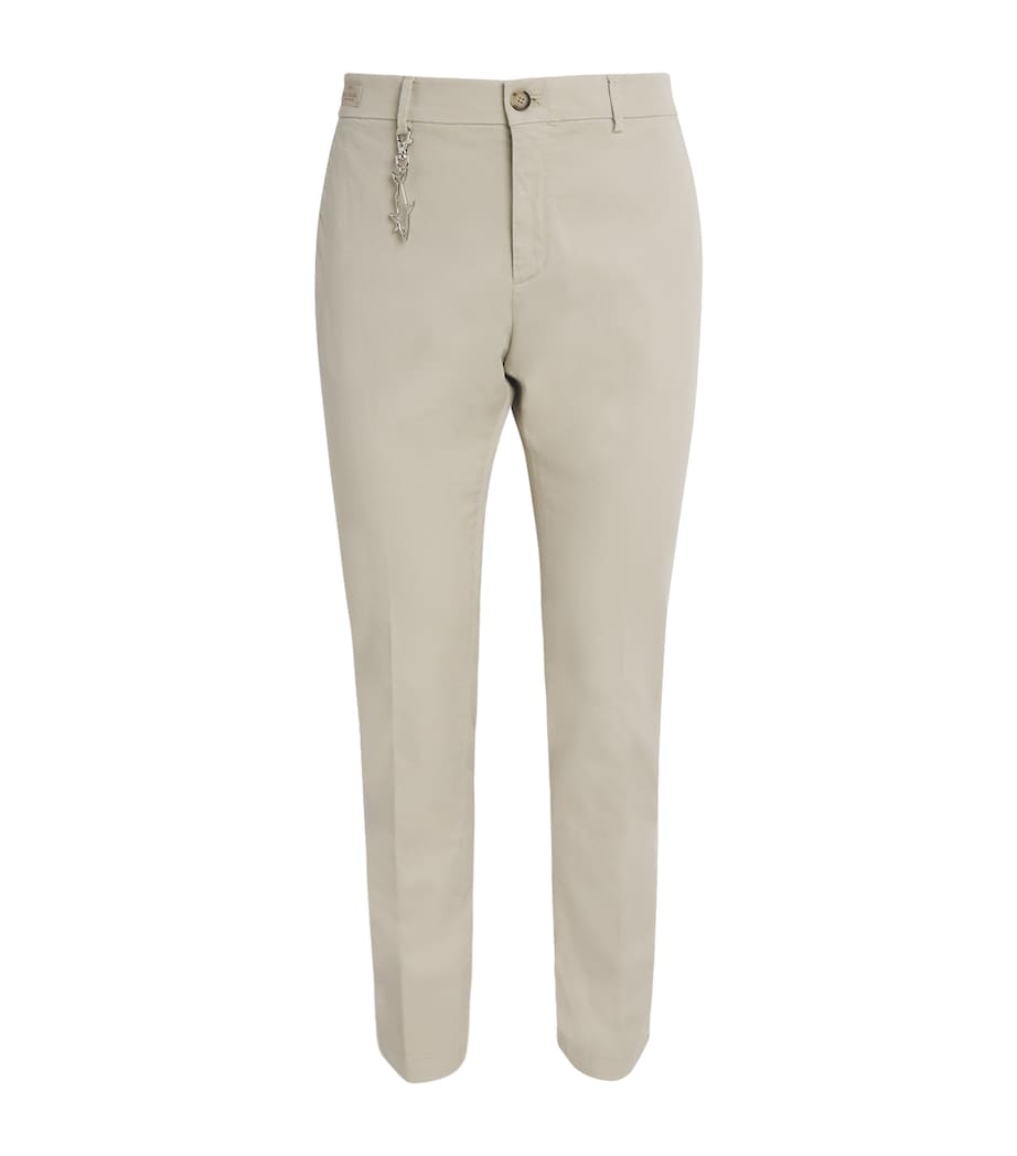 Cotton-Blend Chinos 029 BEIGE Image 1