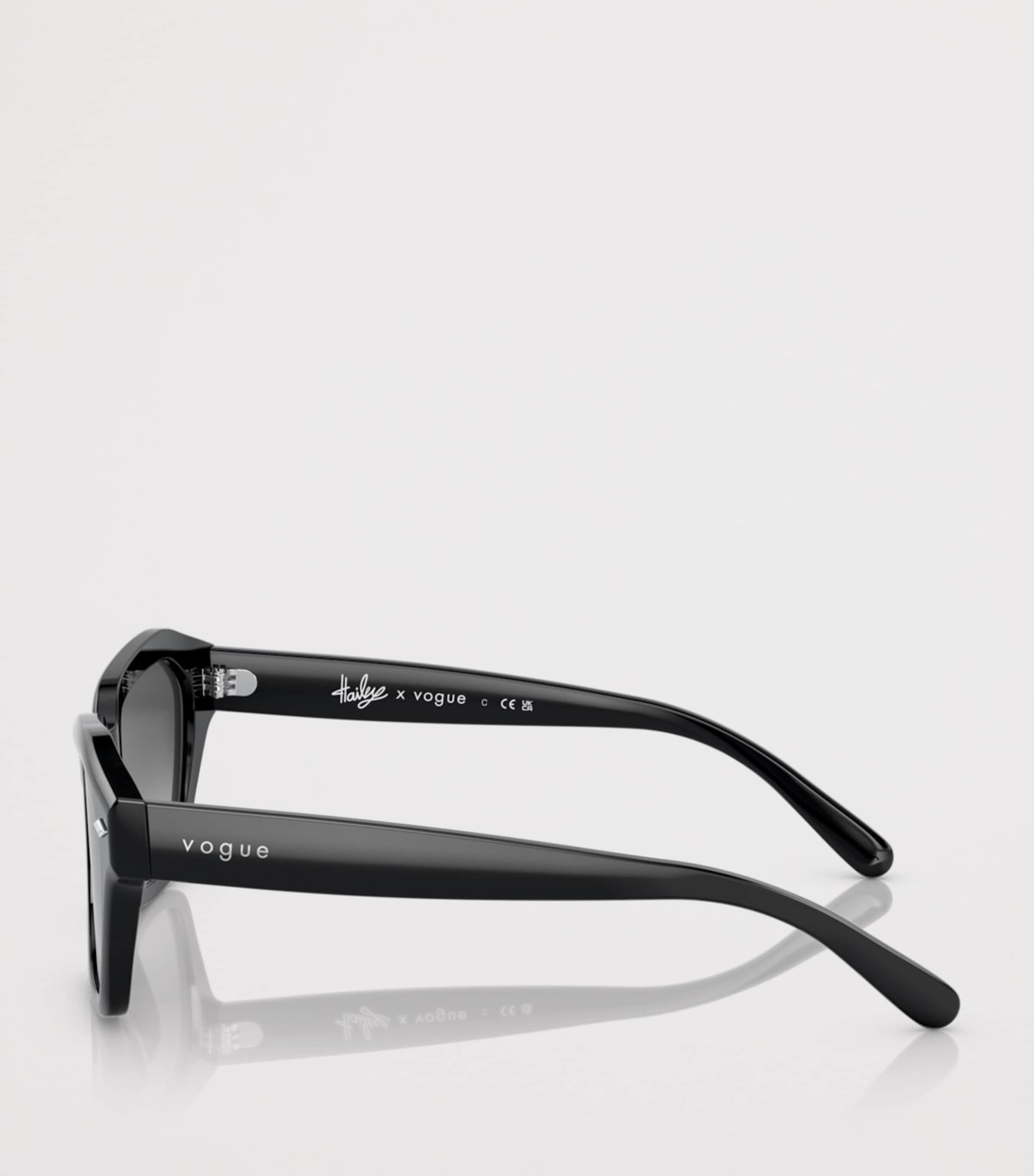 Vogue Acetate Irregular Sunglasses Image 3