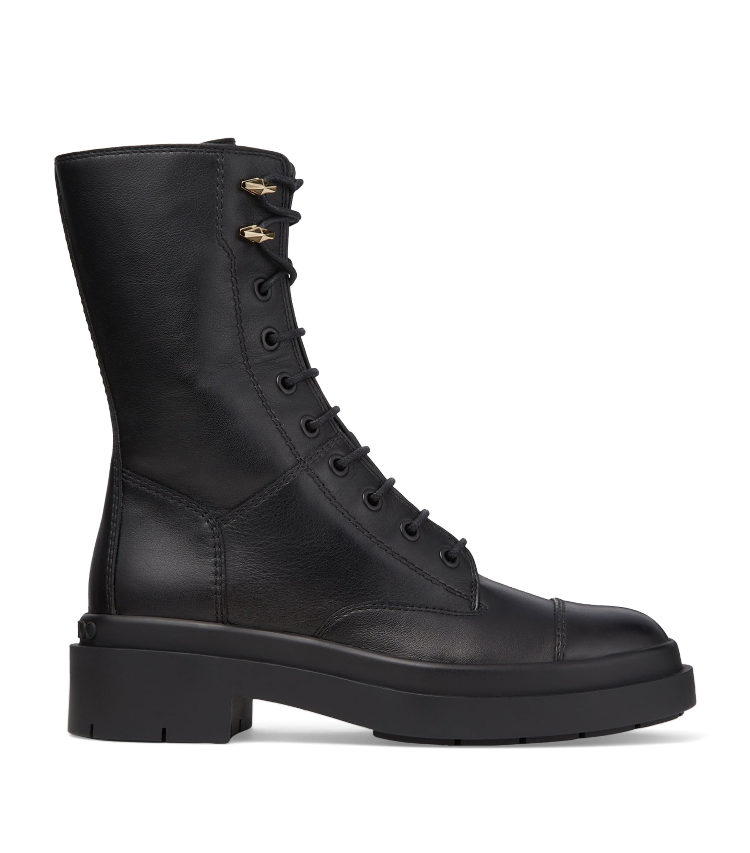 Jimmy Choo Nari Leather Mid-calf Boots