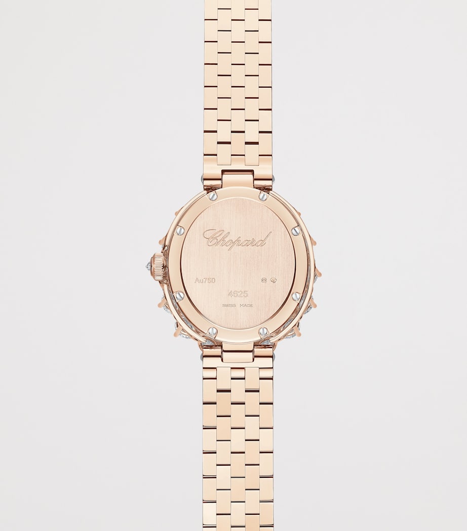 White Gold and Diamond L'Heure du Diamant Watch 27mm 18K ROSE GOLD Image 2