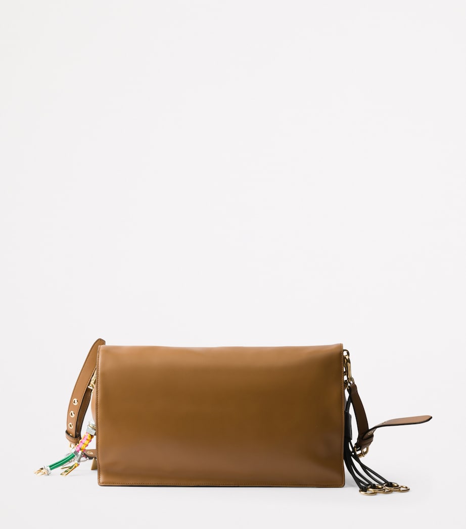 Prada Large Leather Soft Sound Charm Shoulder Bag Image 3