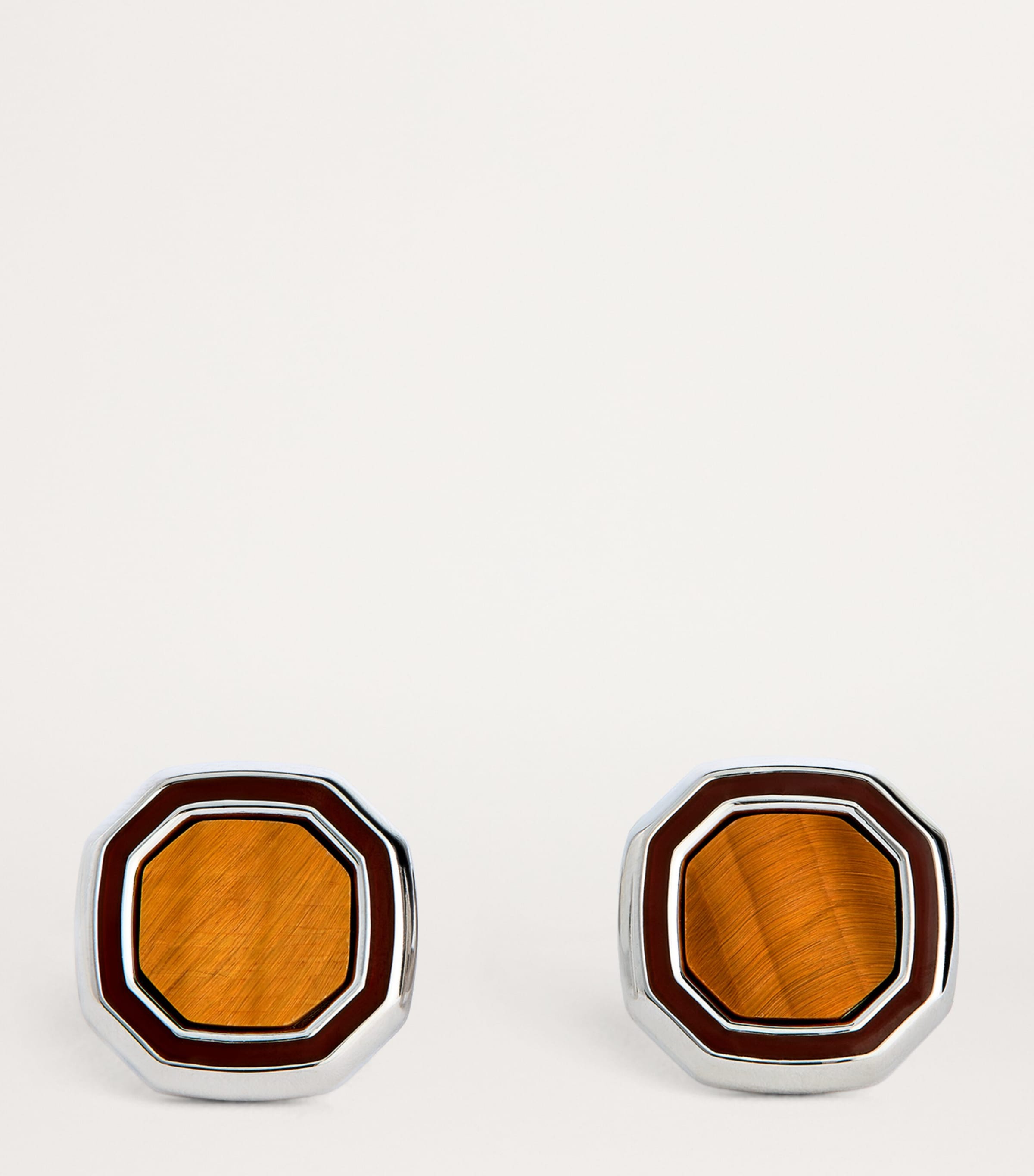 Palladium-Plated Pen and Cufflinks Set SILVER Image 3