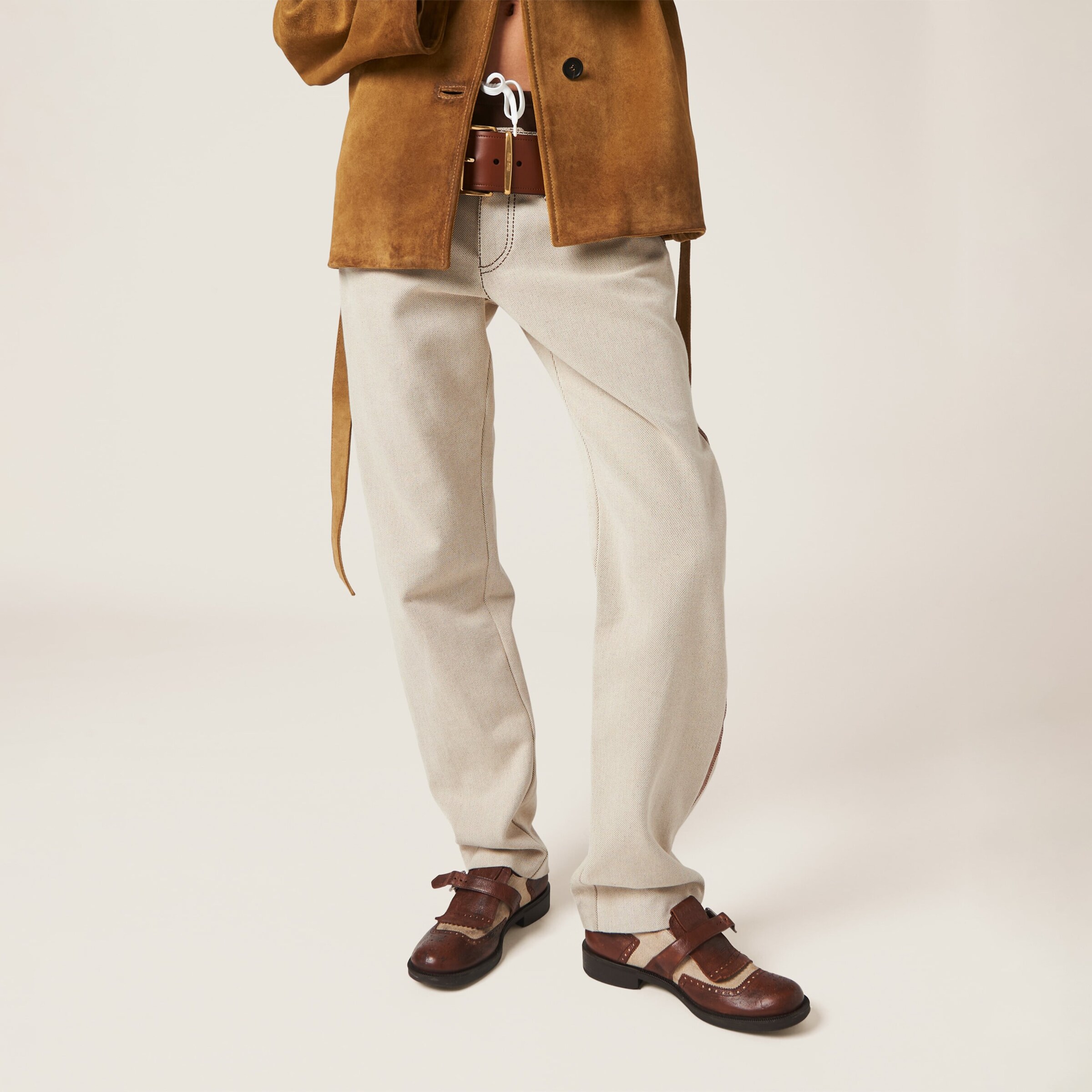 x Church's Leather Shanghai Brogues F0A4G Image 4