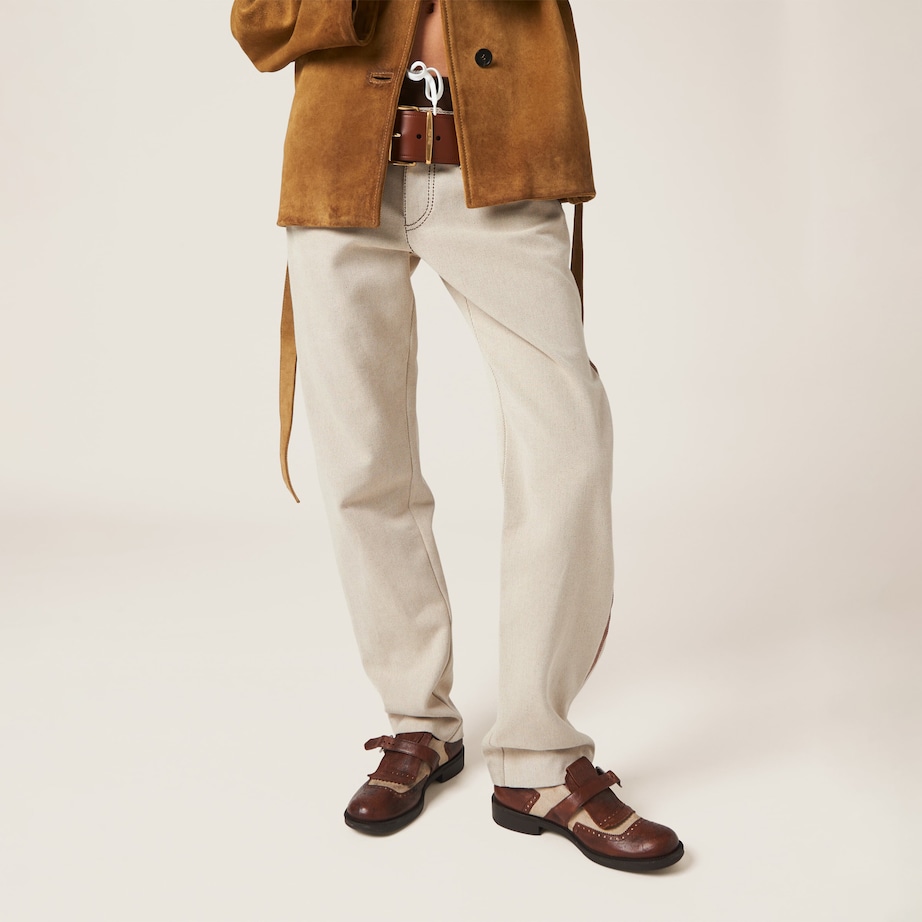 x Church's Leather Shanghai Brogues F0A4G Image 4