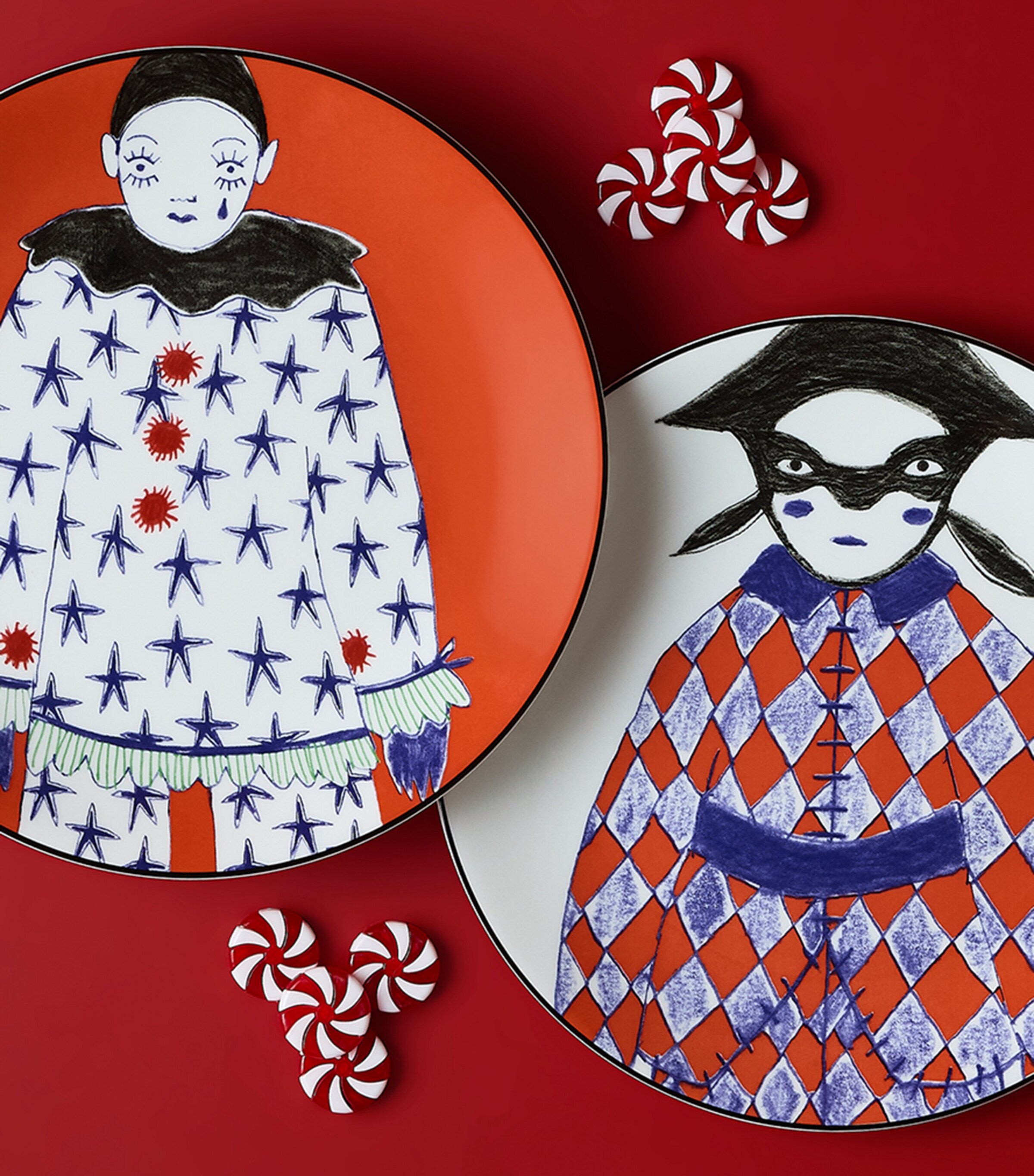 Wedgwood Set of 2 Nutcracker Side Plates (21cm) Image 2