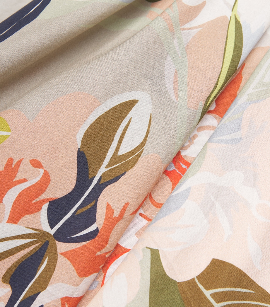 Cotton Floral Rysa Maxi Dress CHMUL CHAMPGNE/MULTI Image 5