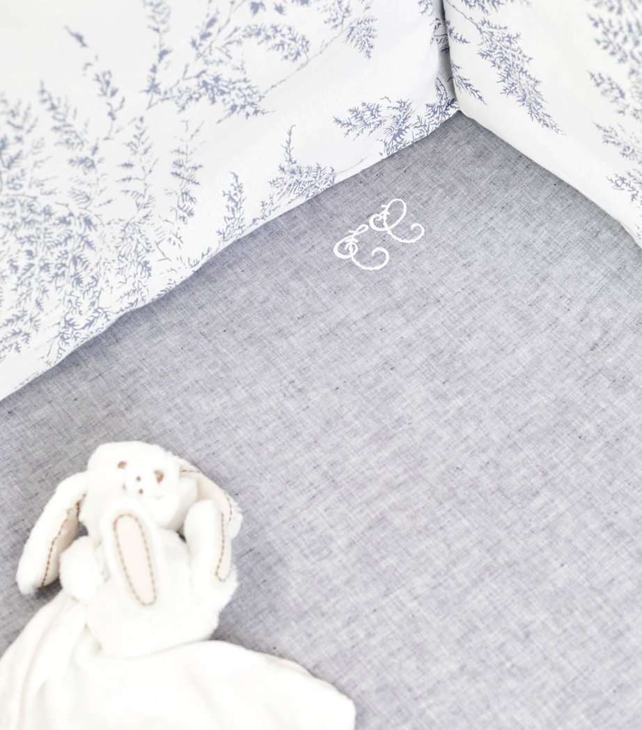 Toile de Jouy Adjustable Valance 50 BLEU CHAMBRAY Image 6