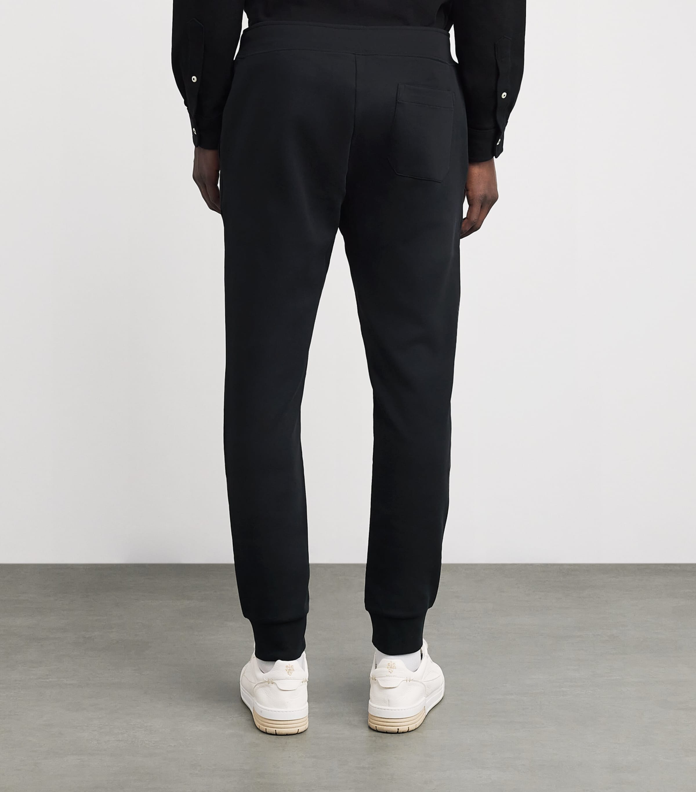 Polo Ralph Lauren Mens Tech Knit Sweatpants Polo Black Image 4