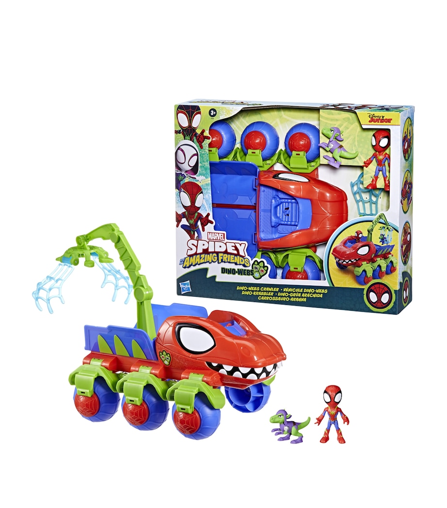 Marvel Spidey and His Amazing Friends Dino-Webs Crawler MULTI Image 6