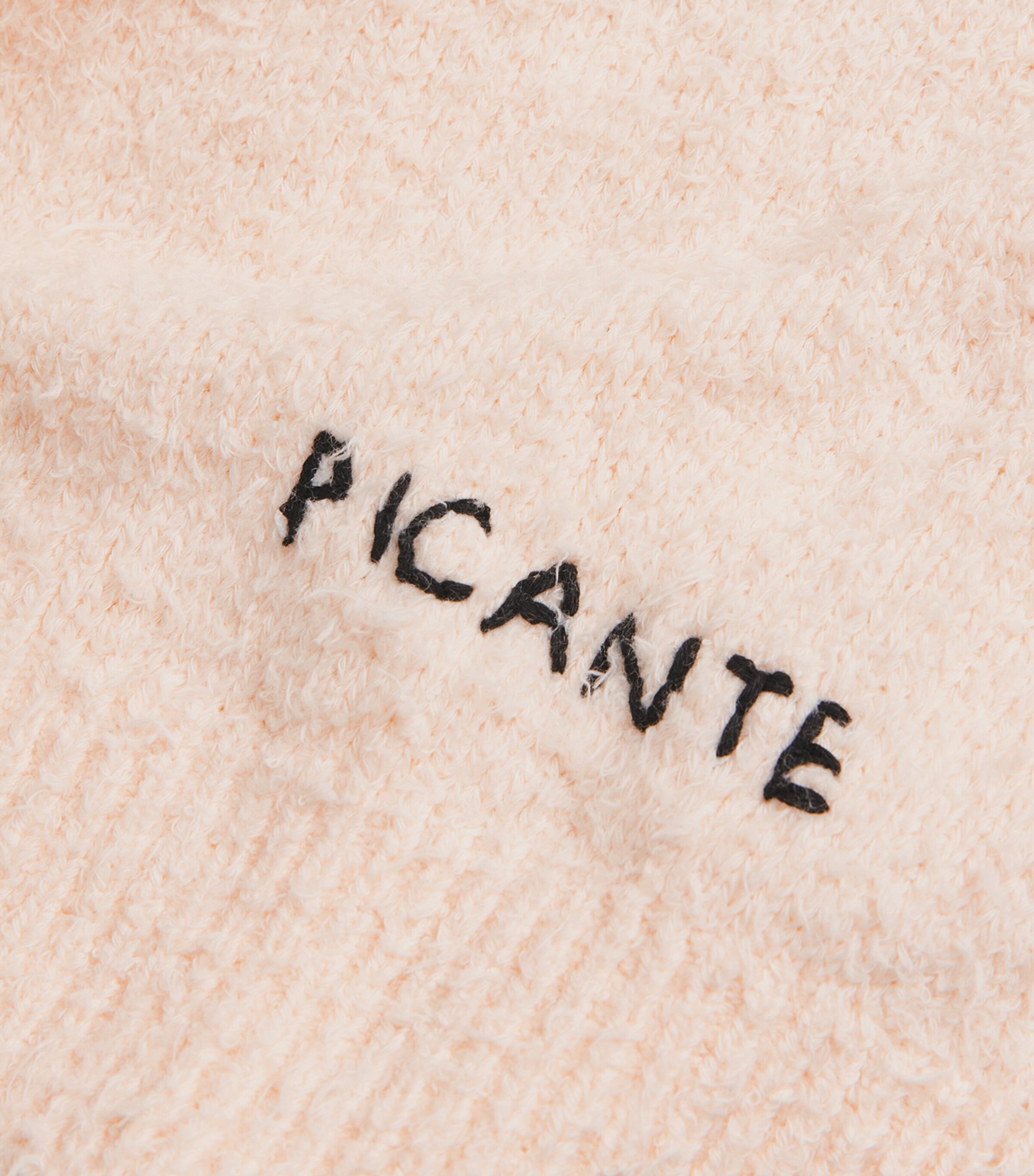 Cotton-Blend Shaggy Polo Shirt IVORY Image 5