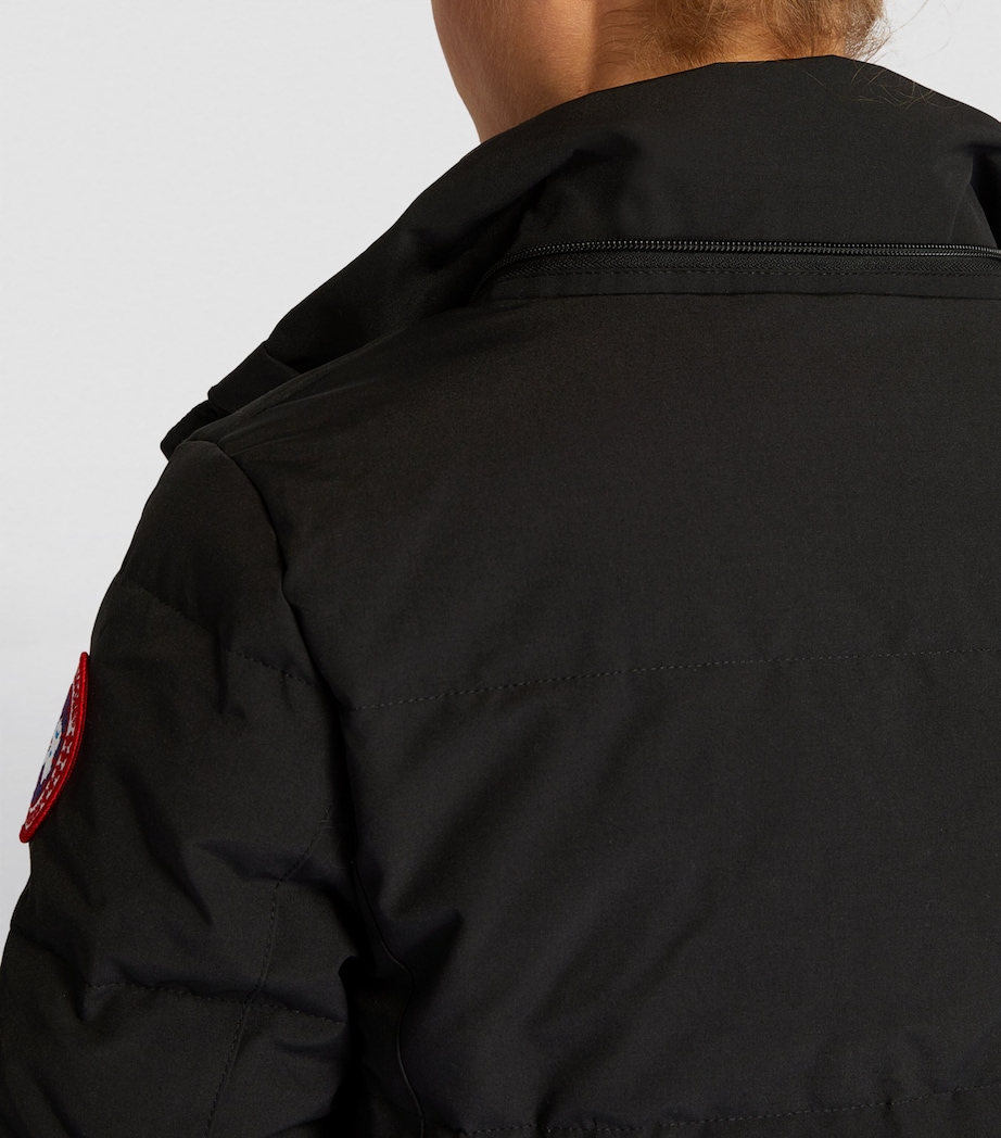 Down-Filled Chelsea Parka Coat 61 BLACK NOIR Image 6