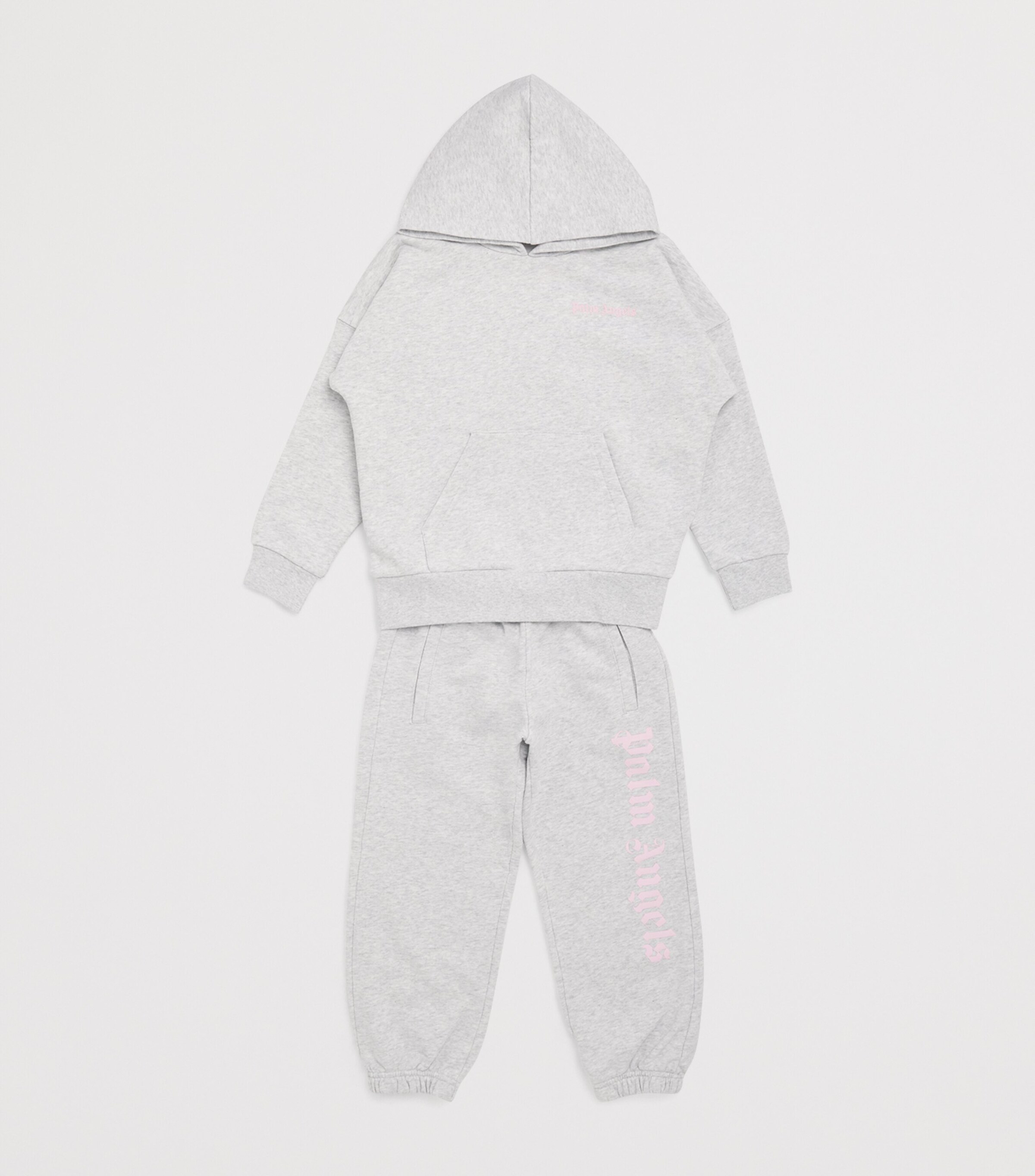 Palm Angels Kids Cotton Classic Logo Hoodie (4-12+ Years) Rose Pink Image 3
