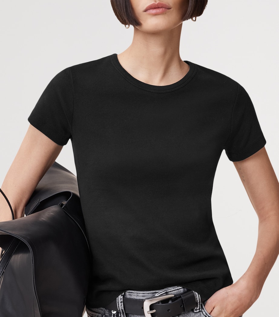 Organic Cotton Stevie T-Shirt BLACK Image 6