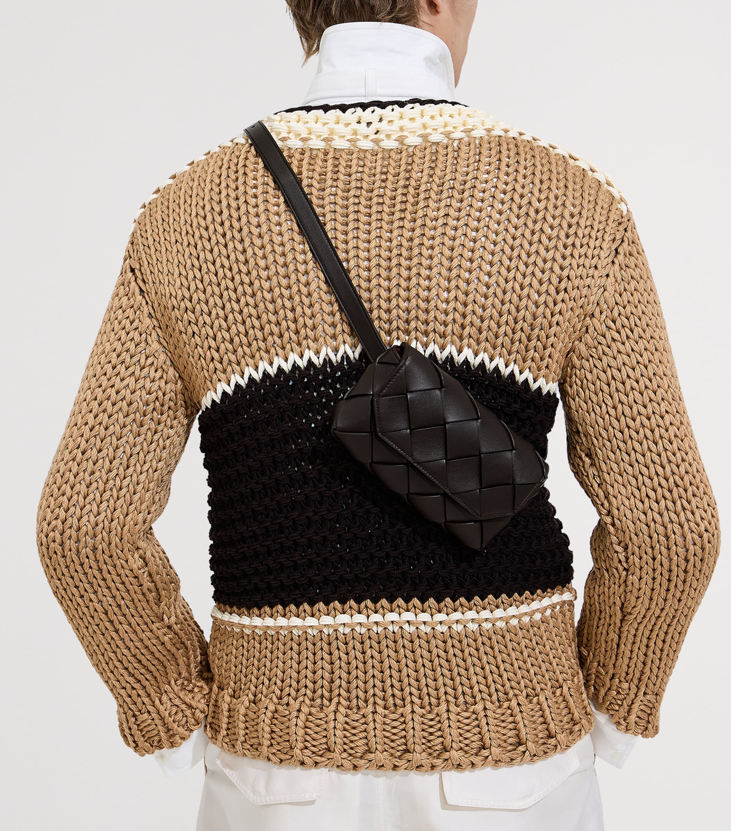 Bottega Veneta Small Leather Diago Belt Bag Image 2