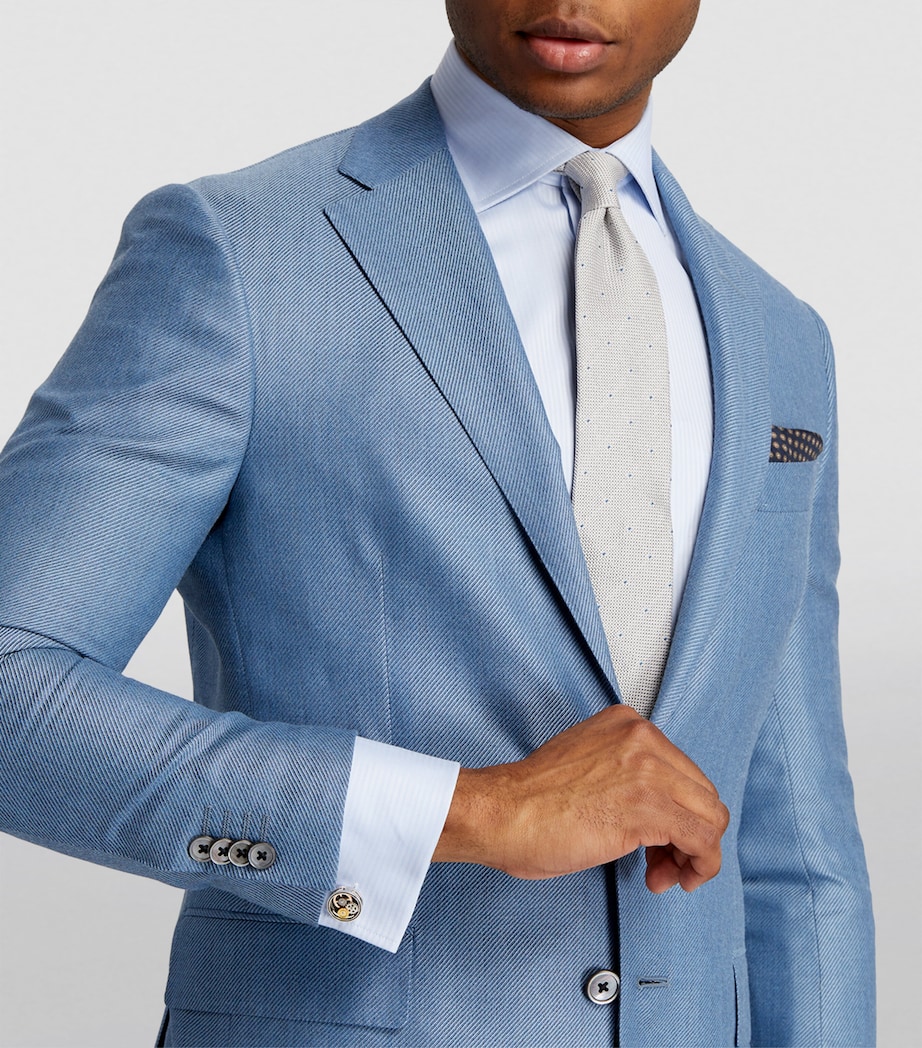 Tateossian Circle Gear Cufflinks Silver Image 5