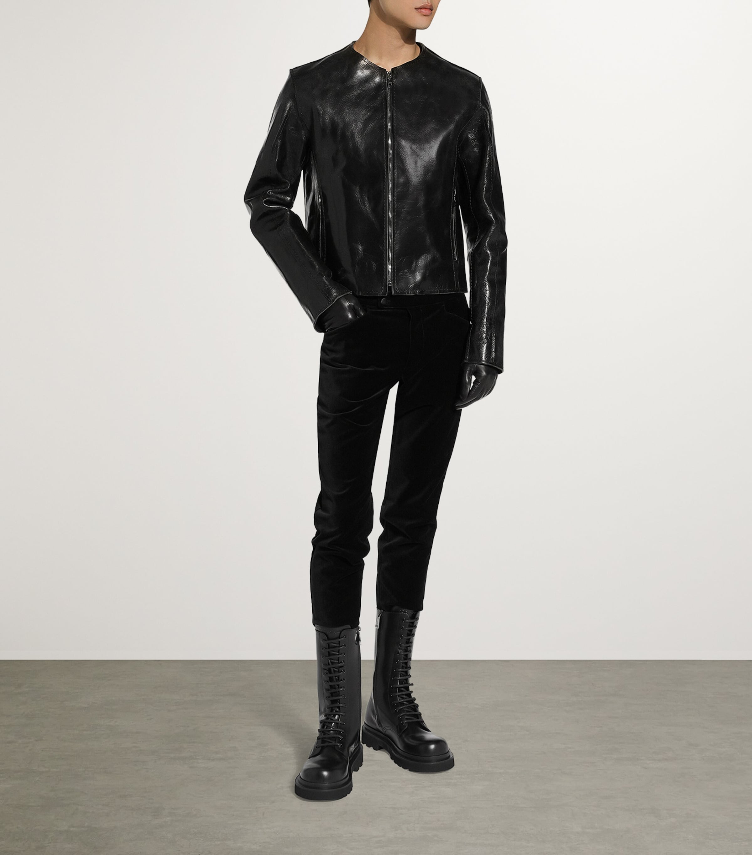 Velvet Slim Jeans N0000-BLACK Image 5