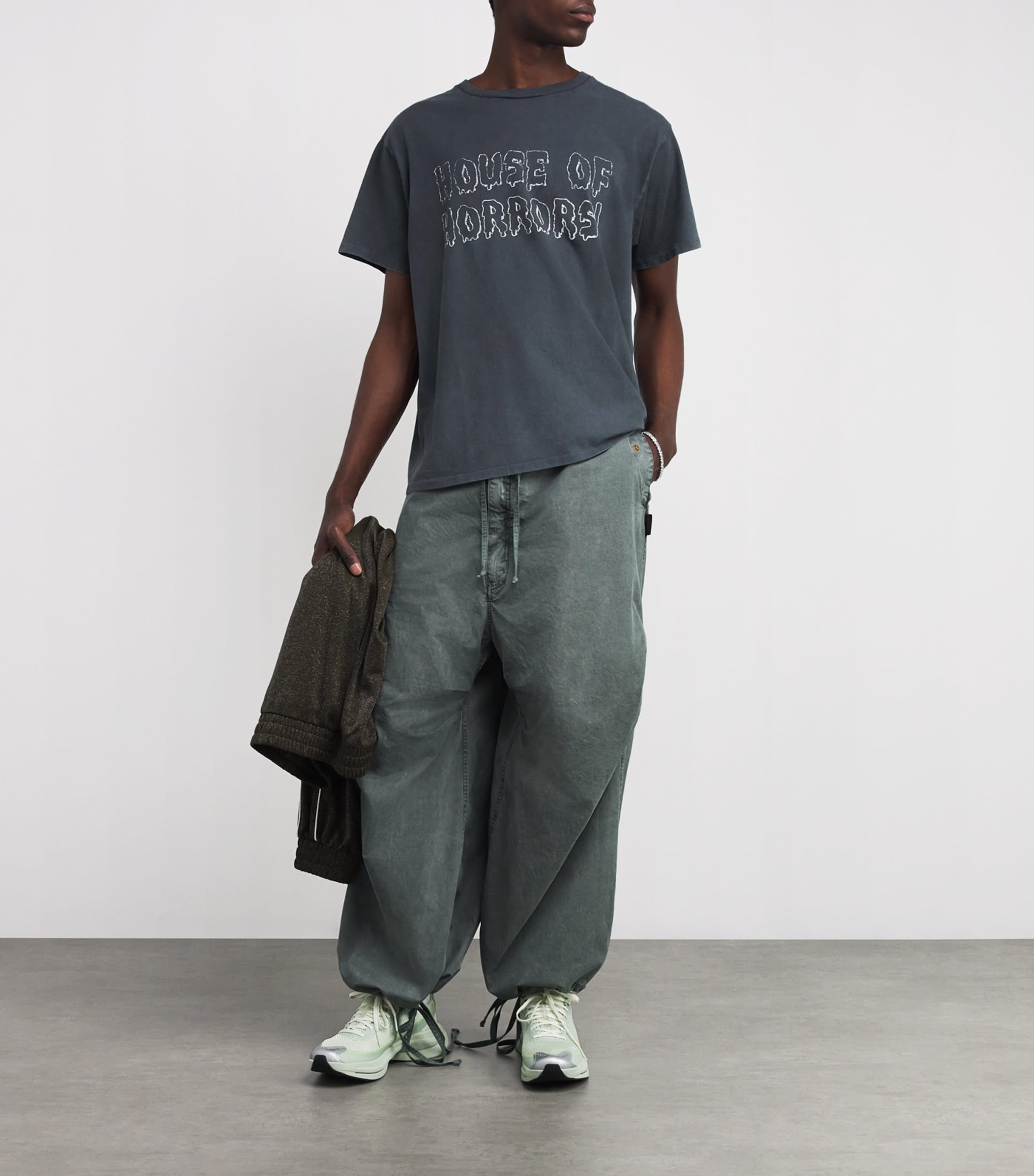 Cotton Horrors T-Shirt VINTAGE BLACK Image 2