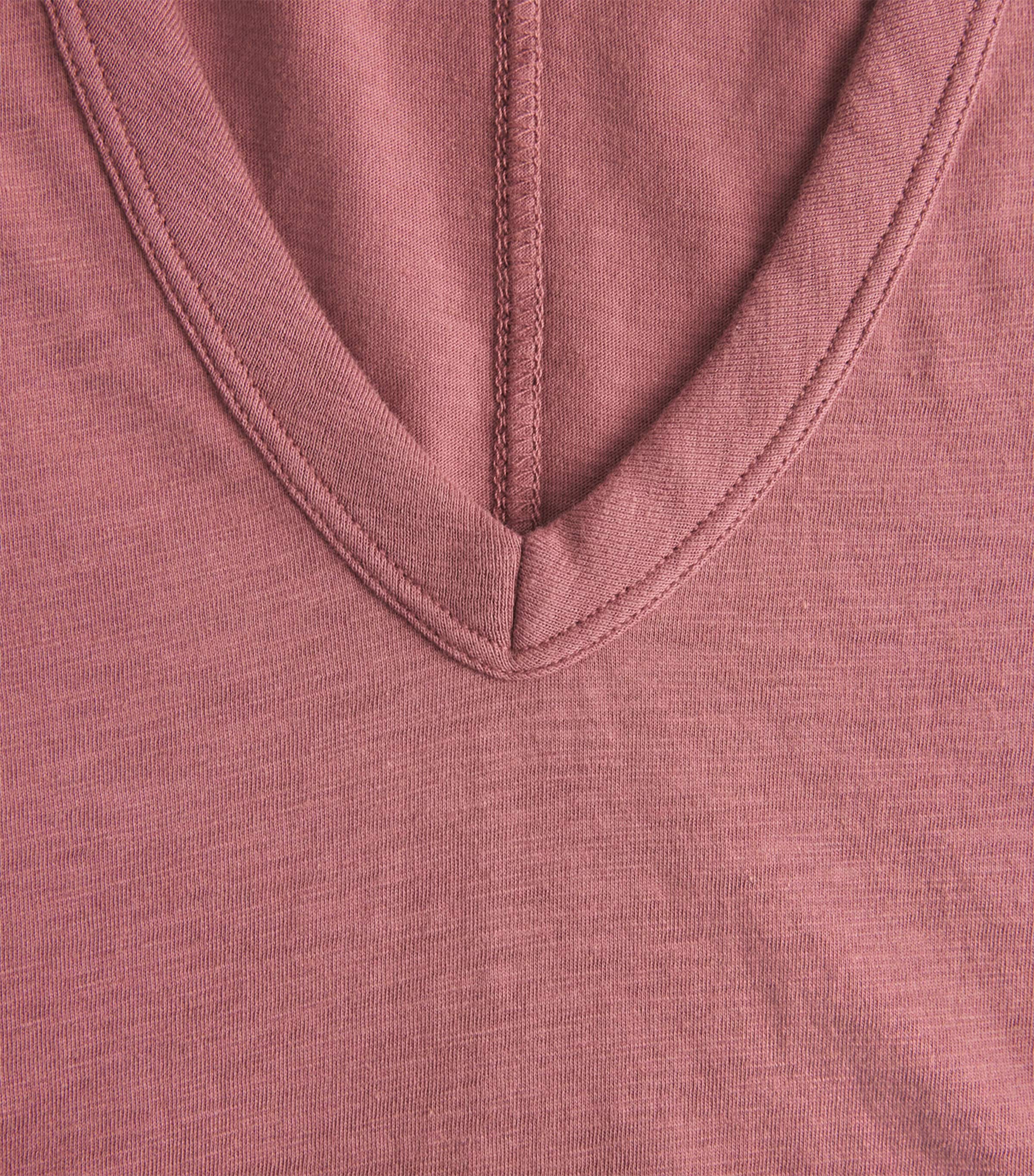 Rag & Bone Womens Cotton The Slub Vee T-Shirt Dpmve Image 6