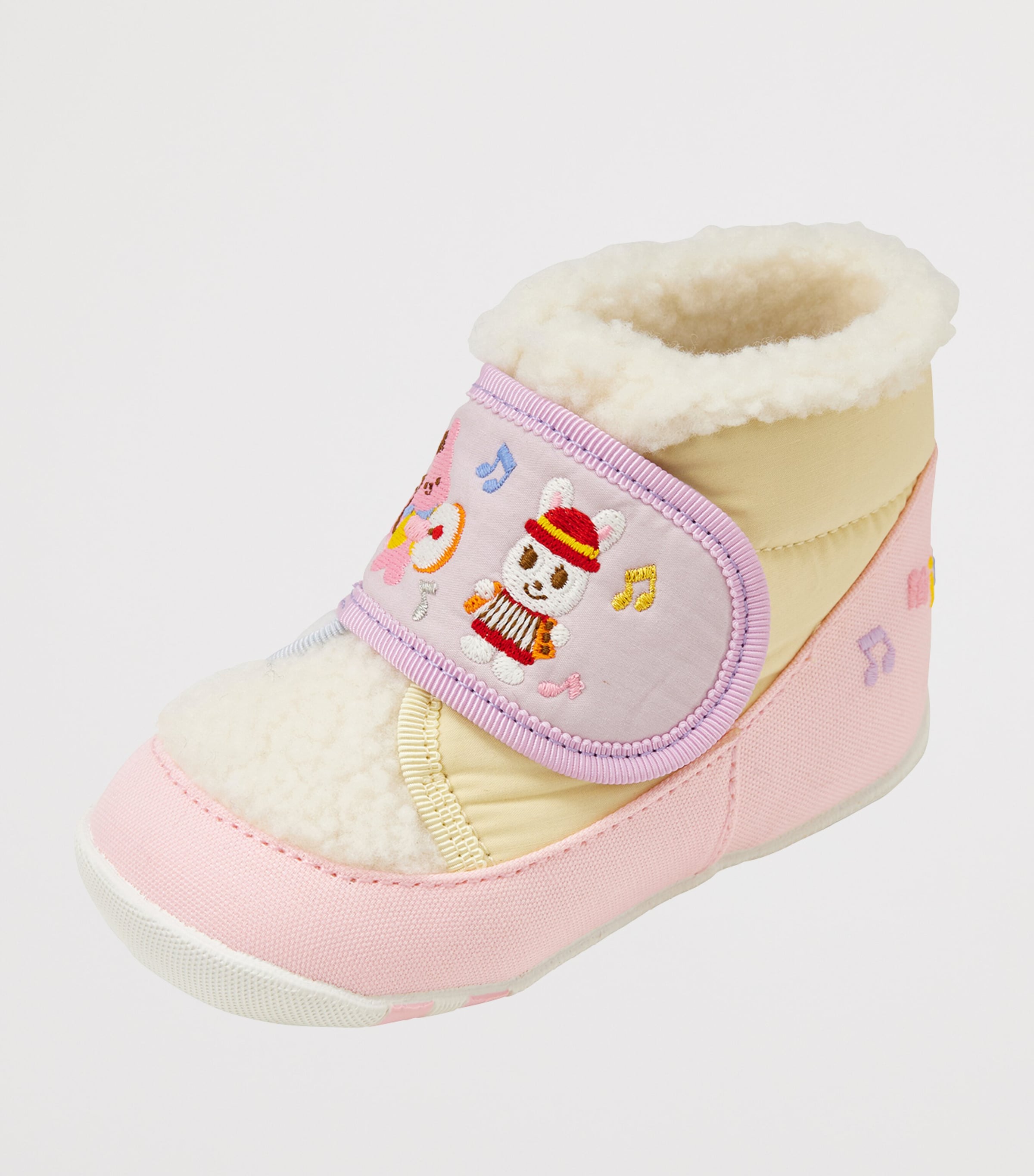 Miki House Embroidered Velcro Sneakers Image 6