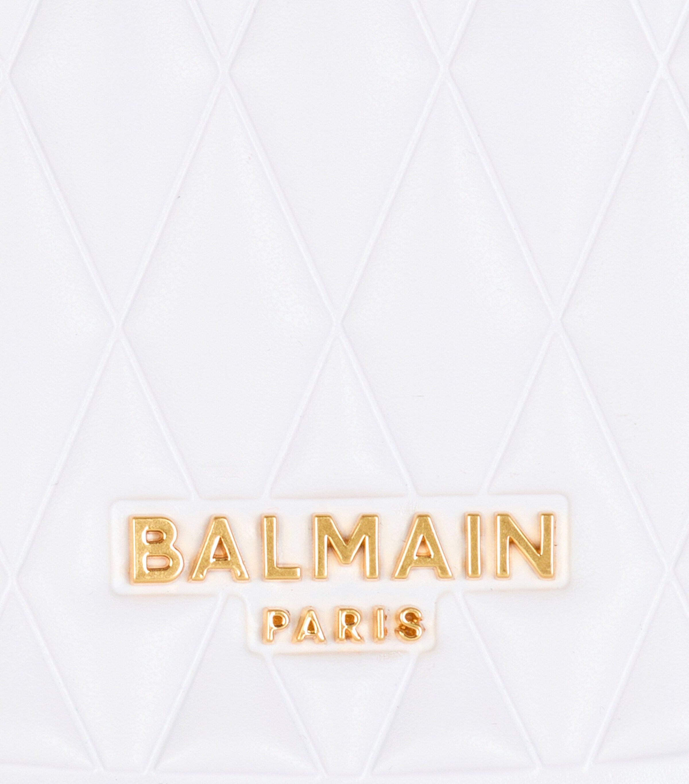 Balmain Small Jolie Madame Top-Handle Bag Gab Blanc/noir Image 5