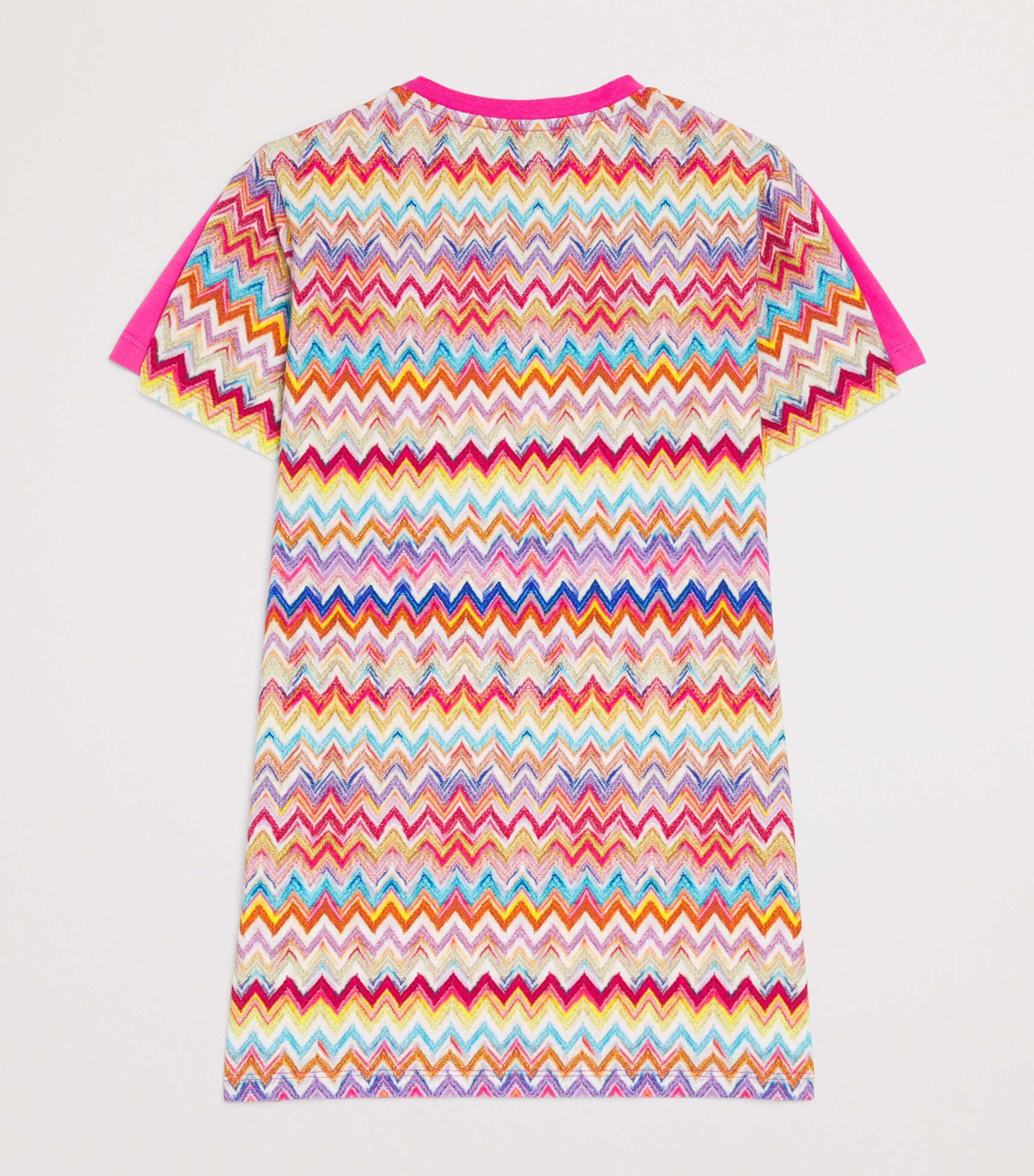 Missoni Kids Cotton Zigzag Trim Dress (4-14 Years) Image 2