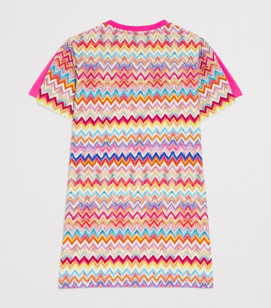 Missoni Kids Cotton Zigzag Trim Dress (4-14 Years) Image 2