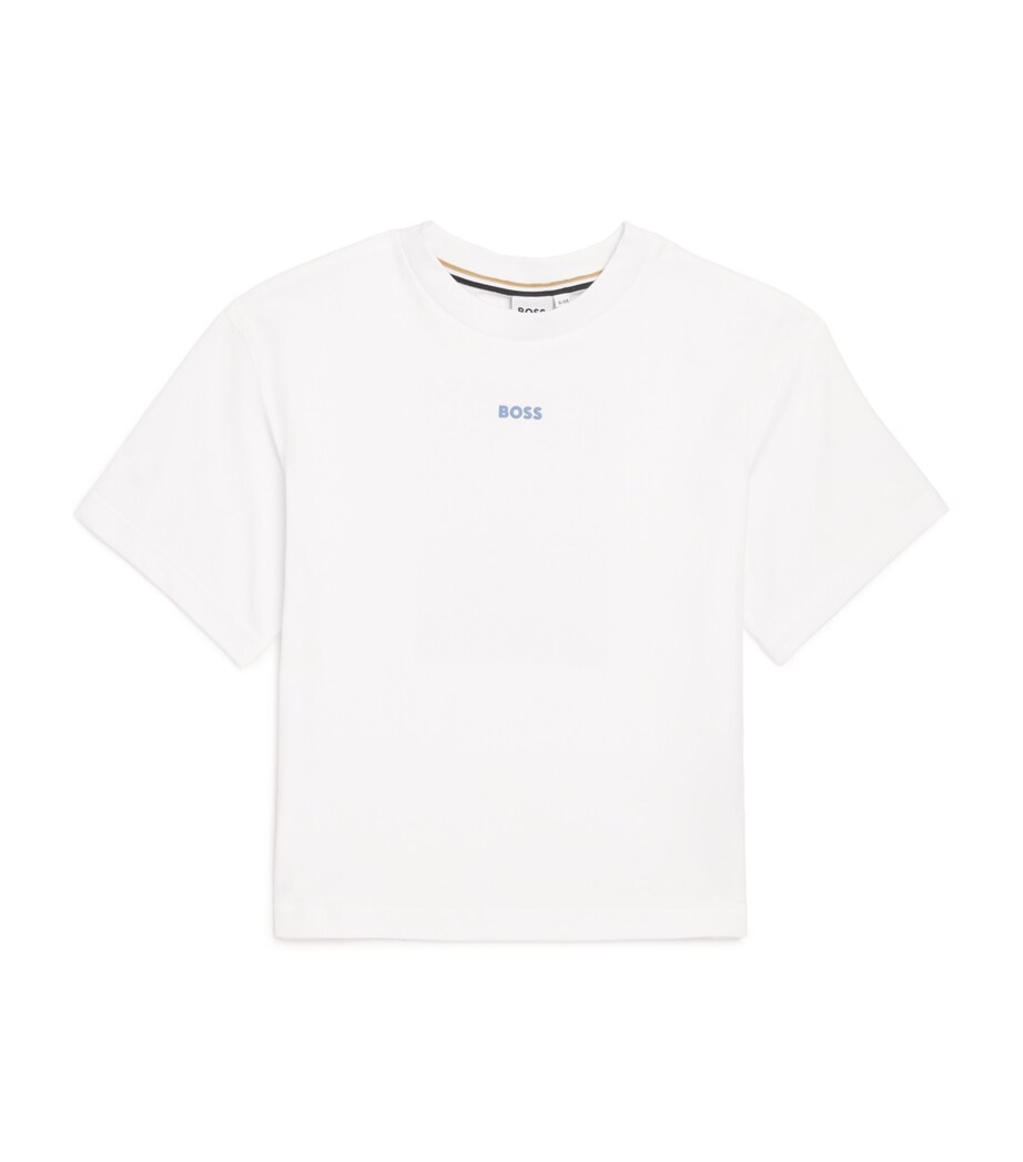 Cotton Logo T-Shirt (4-16 Years) 10PWHITE Image 1