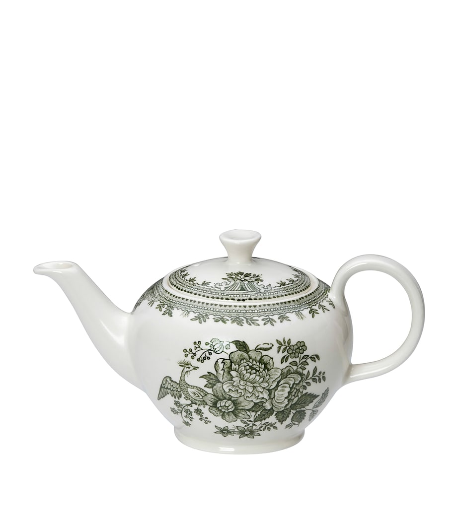 Small Asiatic Pheasants Teapot (400ml) GREEN Image 1