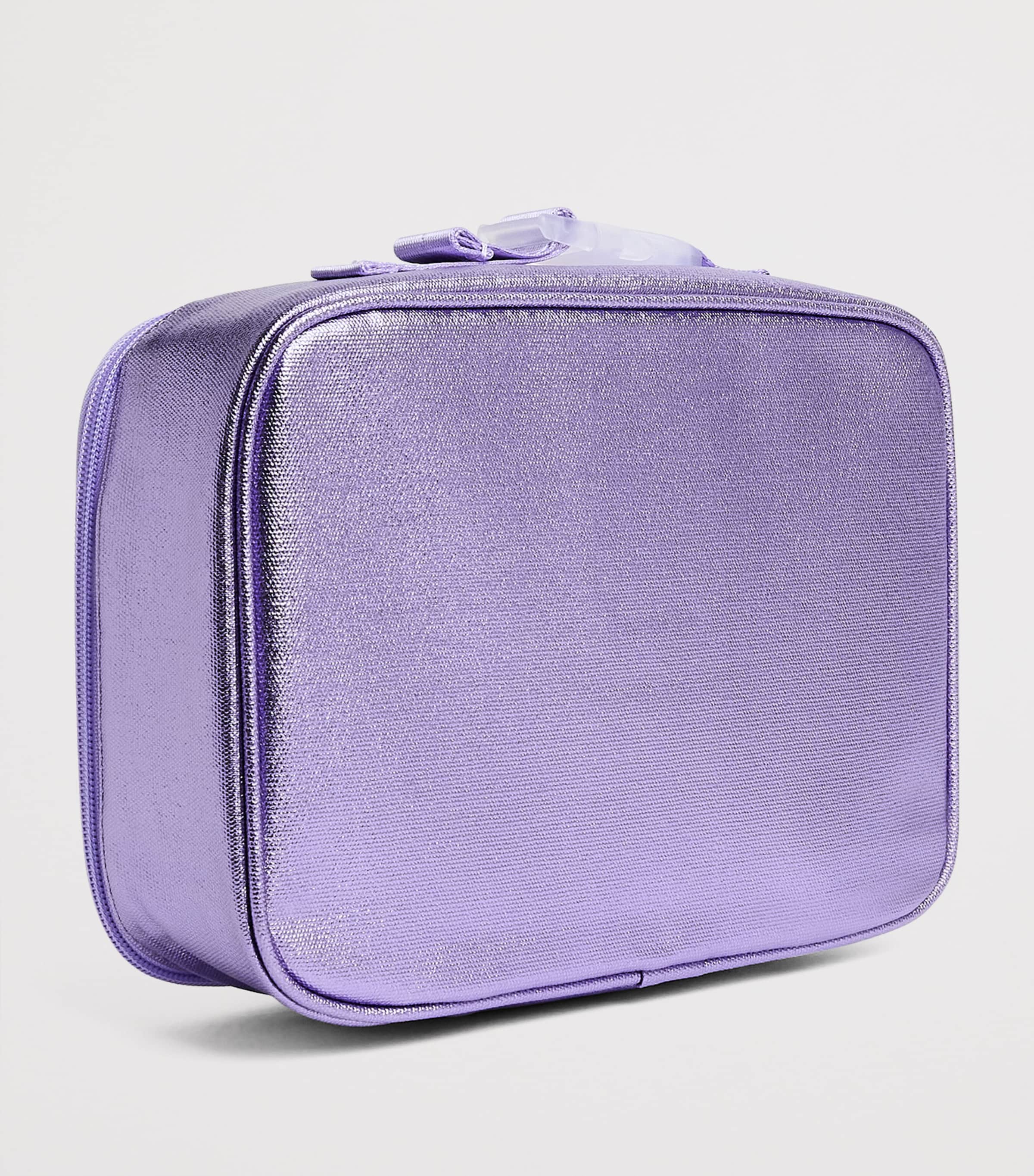 STATE Bags Metallic Rodger Lunch Box Lilac Image 2