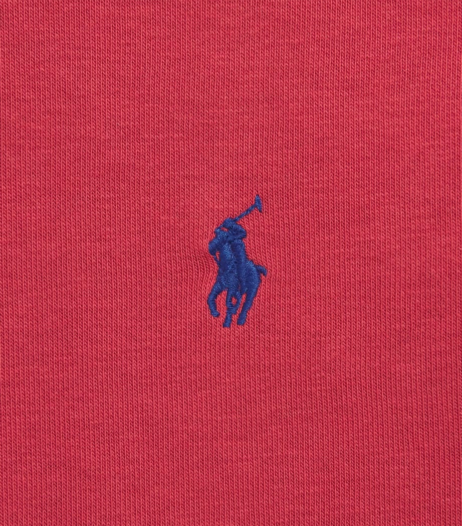 Ralph Lauren Kids Cotton-Blend Zip-Up Hoodie (6-14 Years) Nantkt Red Image 3