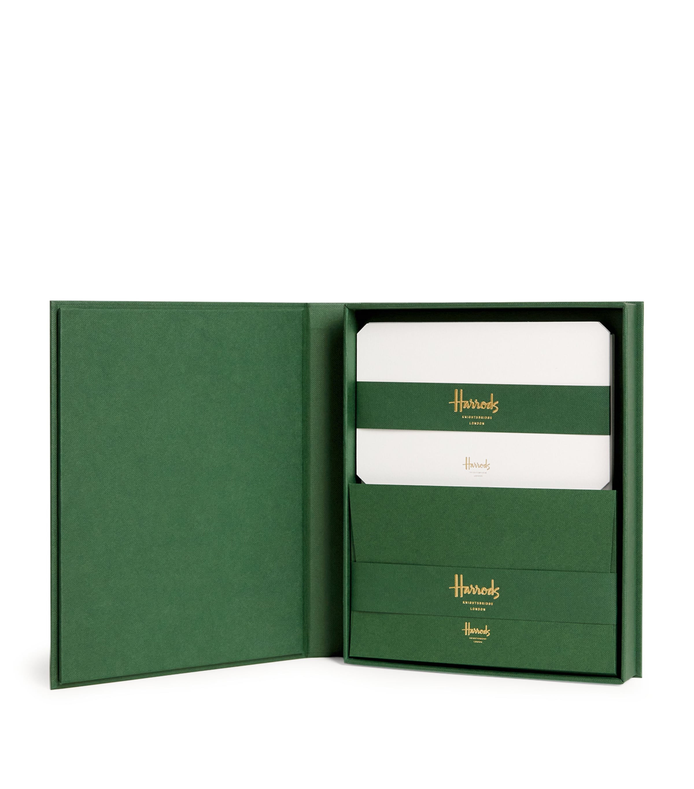 Harrods Writing Set In Green